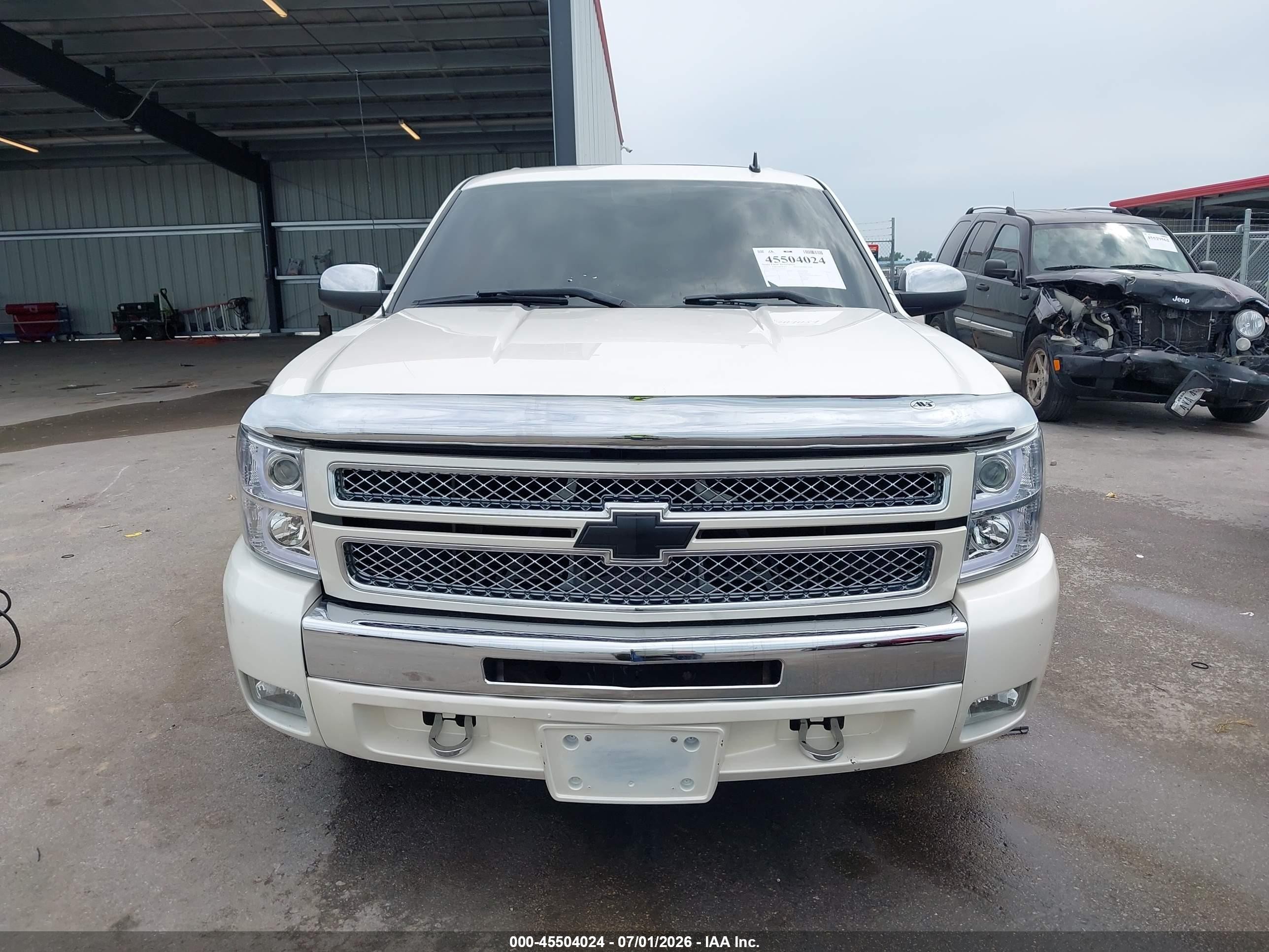 2012 Chevrolet Silverado 1500 Ltz Белый vin: 3GCPKTE73CG266502