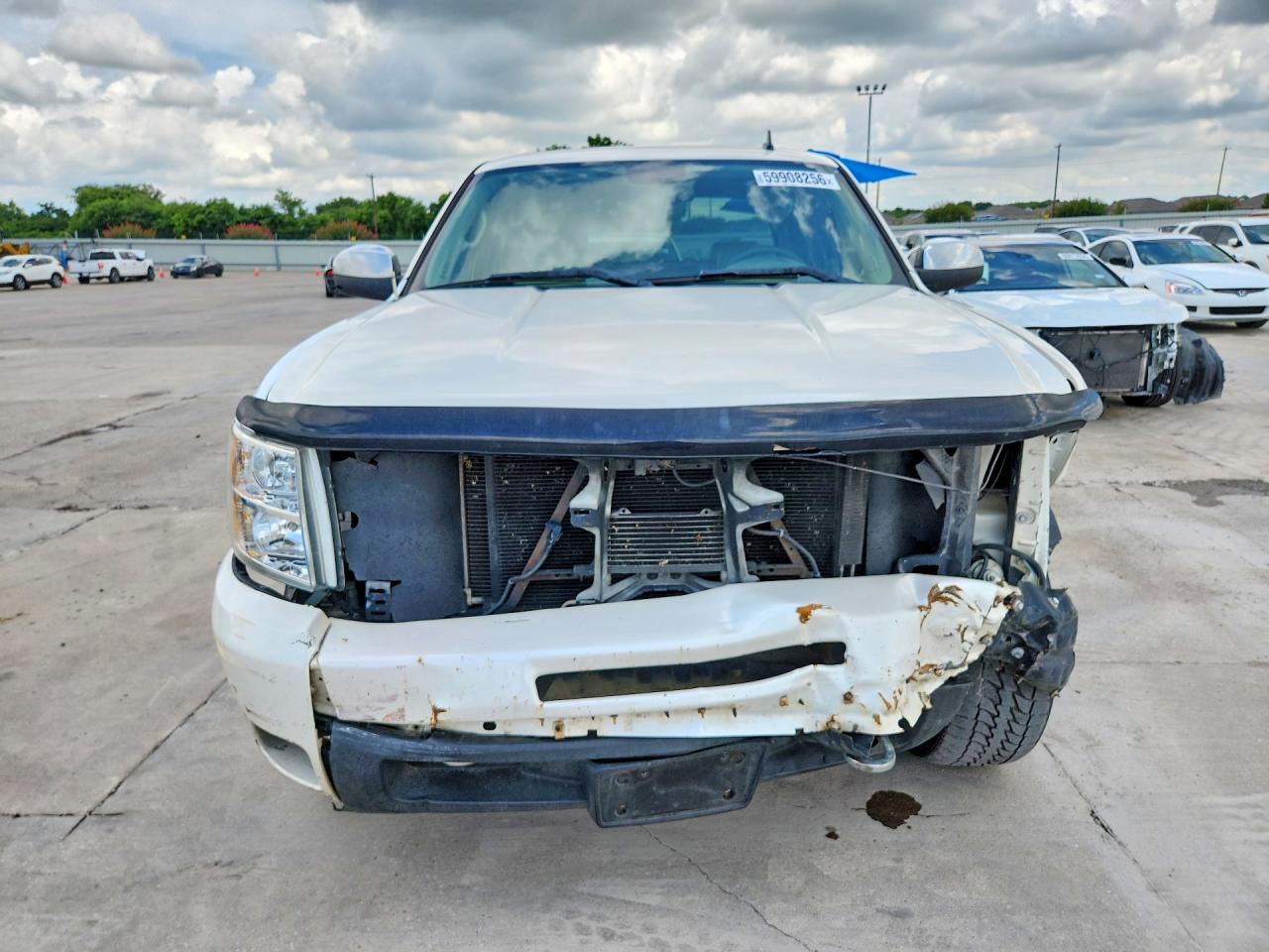2012 Chevrolet Silverado K1500 Ltz White vin: 3GCPKTE75CG137547