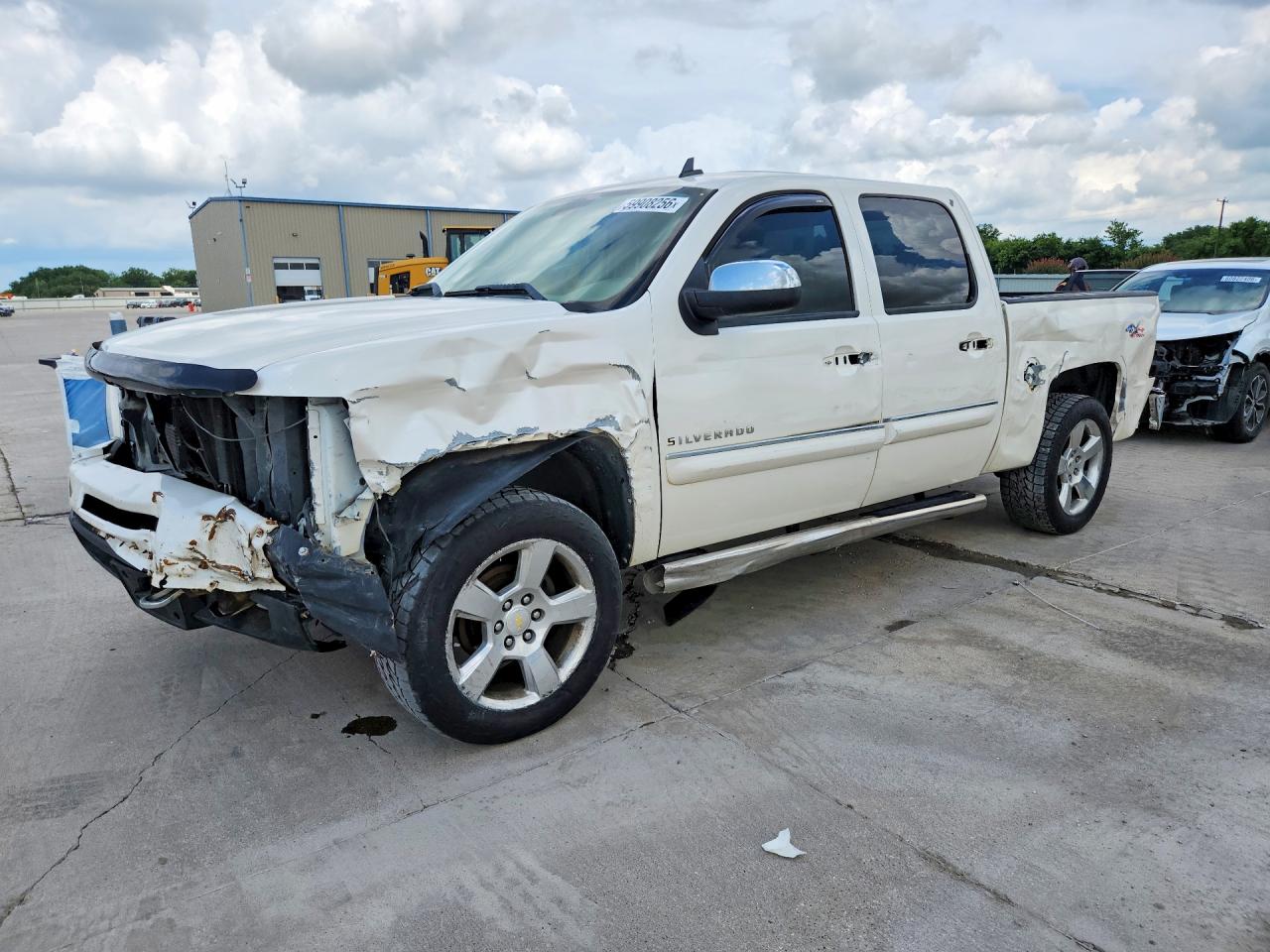 2012 Chevrolet Silverado K1500 Ltz White vin: 3GCPKTE75CG137547