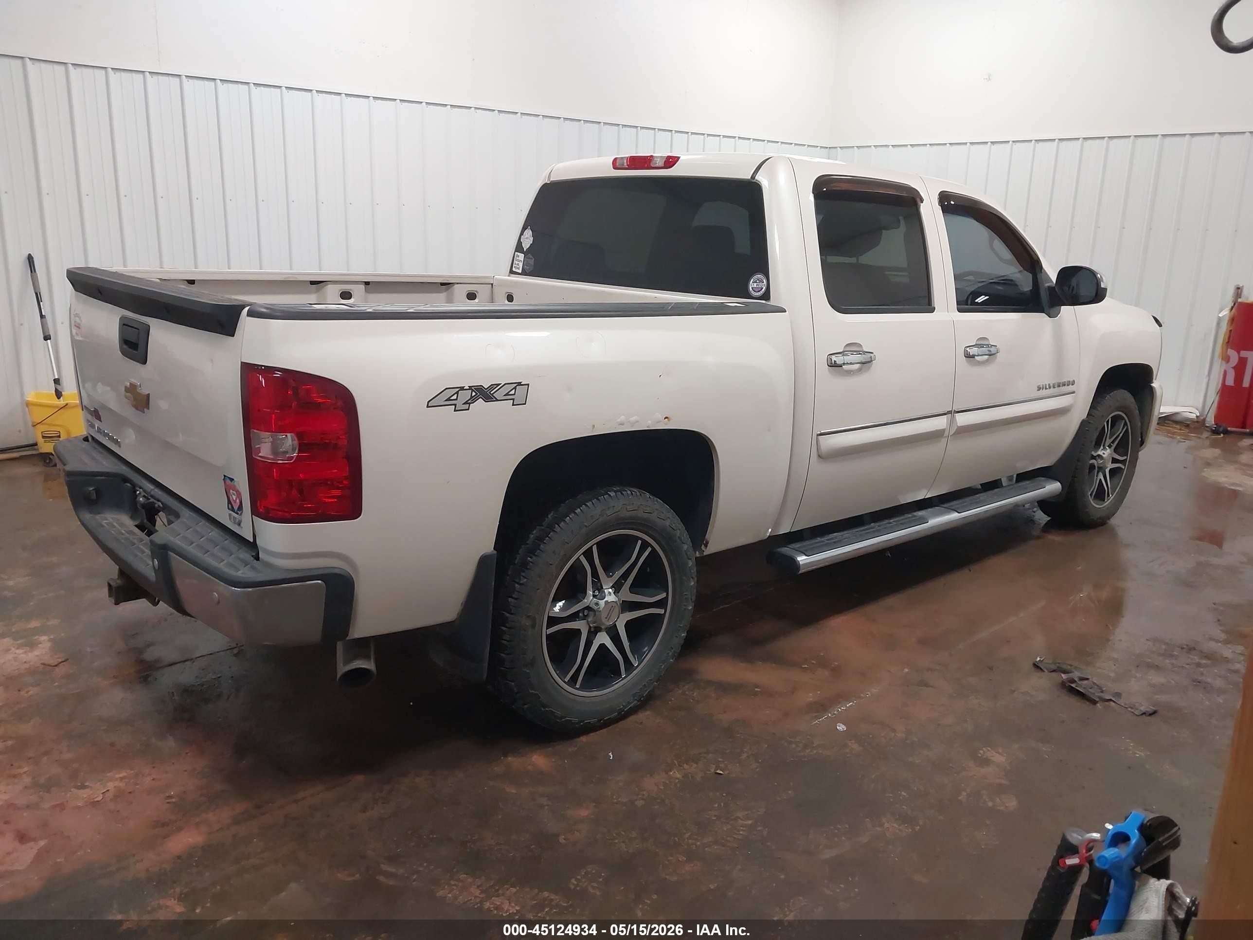 2012 Chevrolet Silverado 1500 Ltz White vin: 3GCPKTE75CG163680