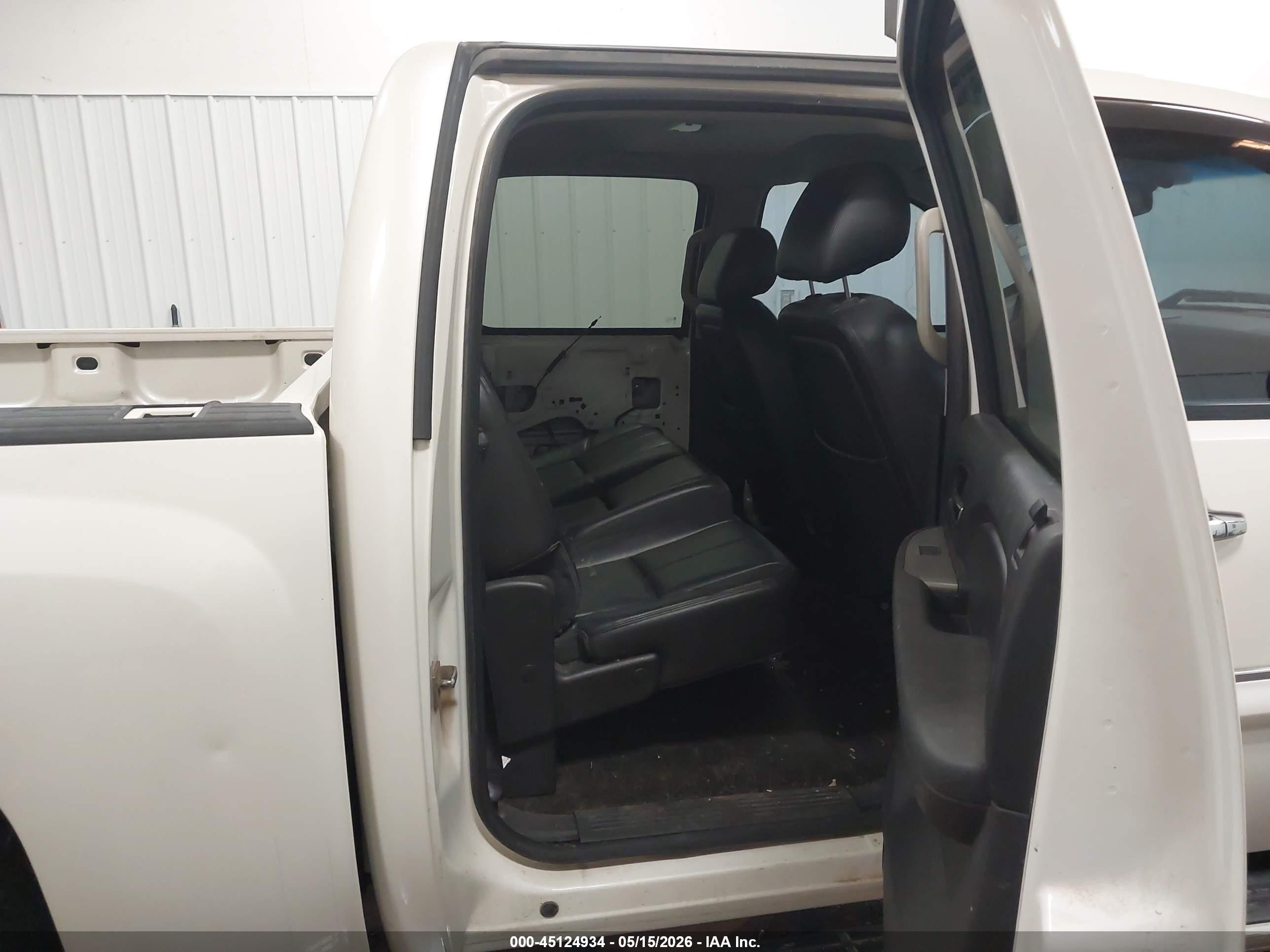 2012 Chevrolet Silverado 1500 Ltz White vin: 3GCPKTE75CG163680