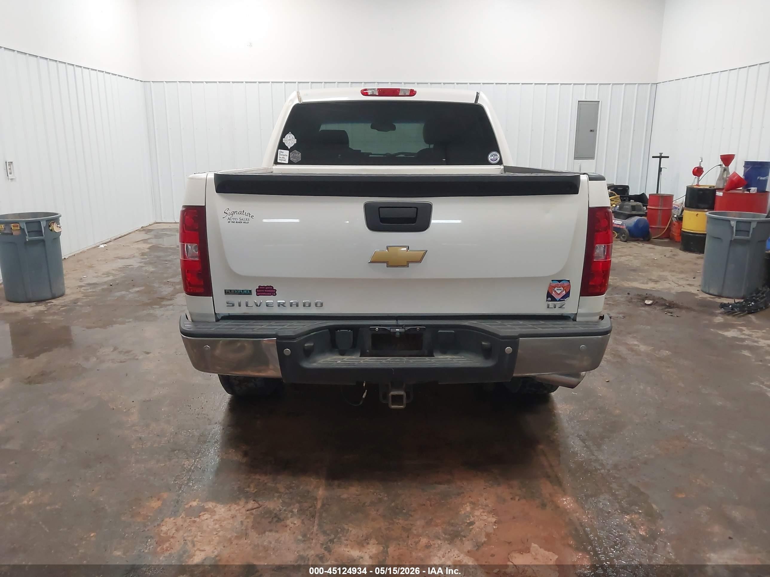 2012 Chevrolet Silverado 1500 Ltz White vin: 3GCPKTE75CG163680