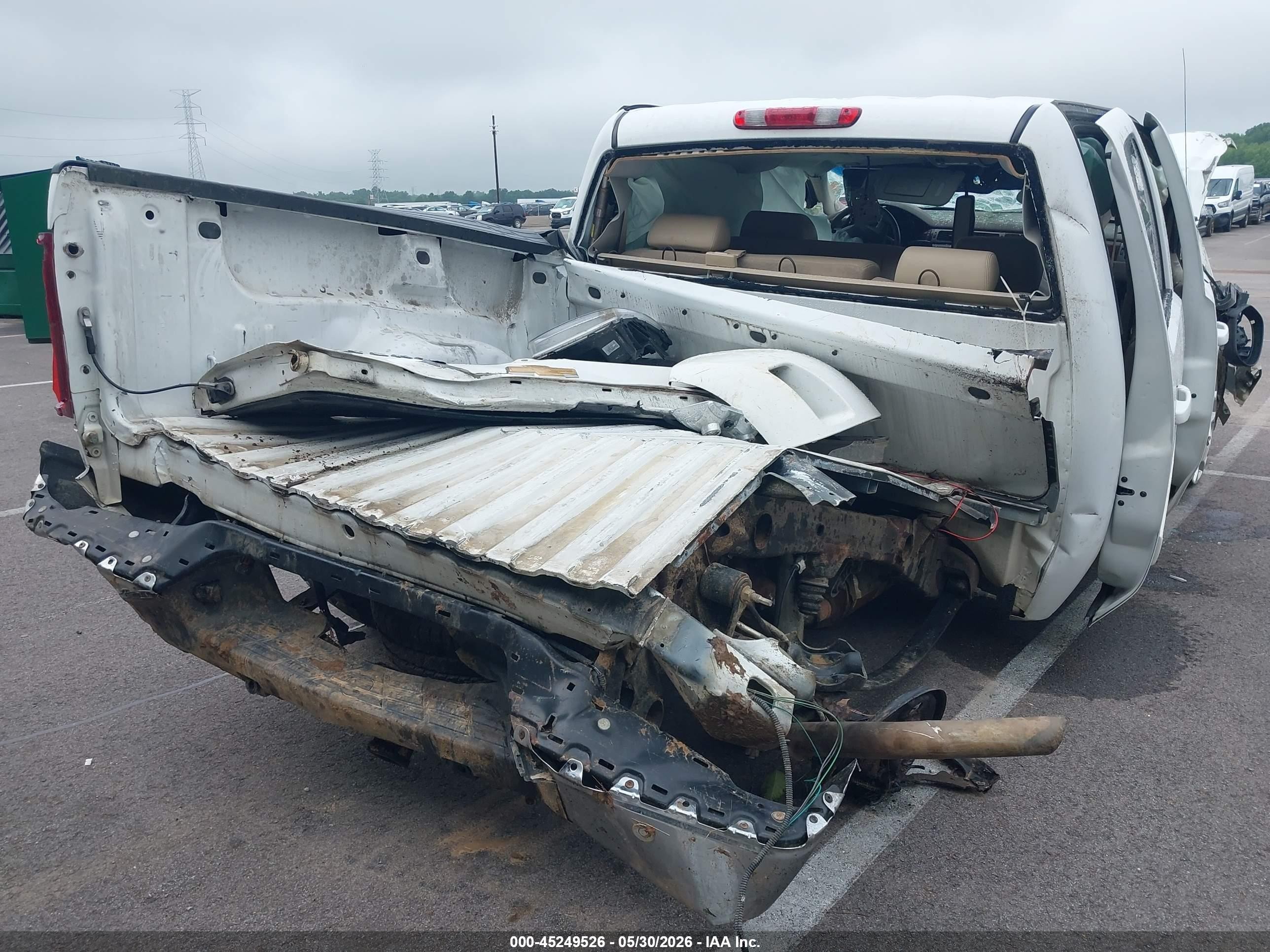 2012 Chevrolet Silverado 1500 Ltz Белый vin: 3GCPKTE75CG271992