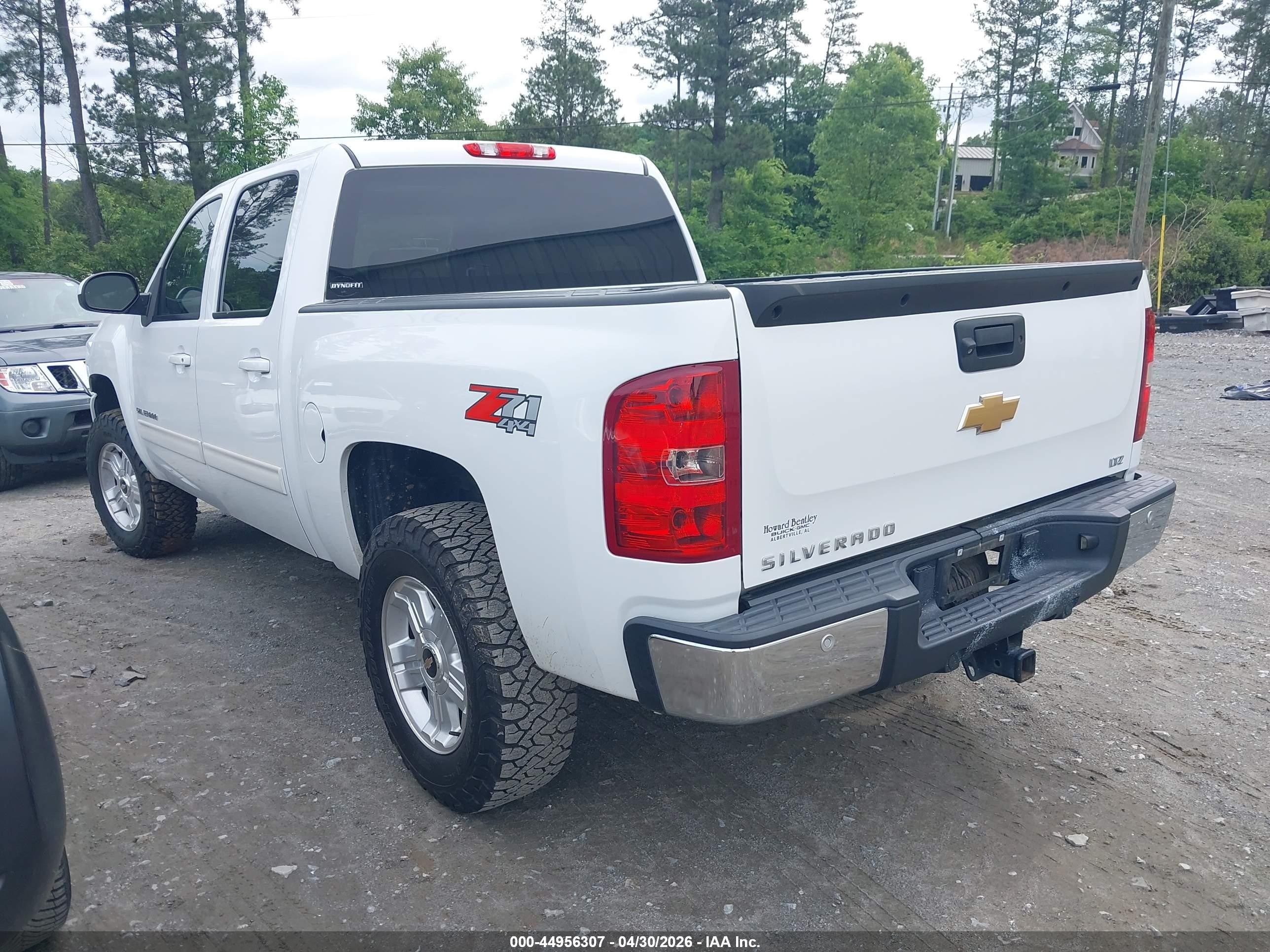 2012 Chevrolet Silverado 1500 Ltz White vin: 3GCPKTE76CG233865