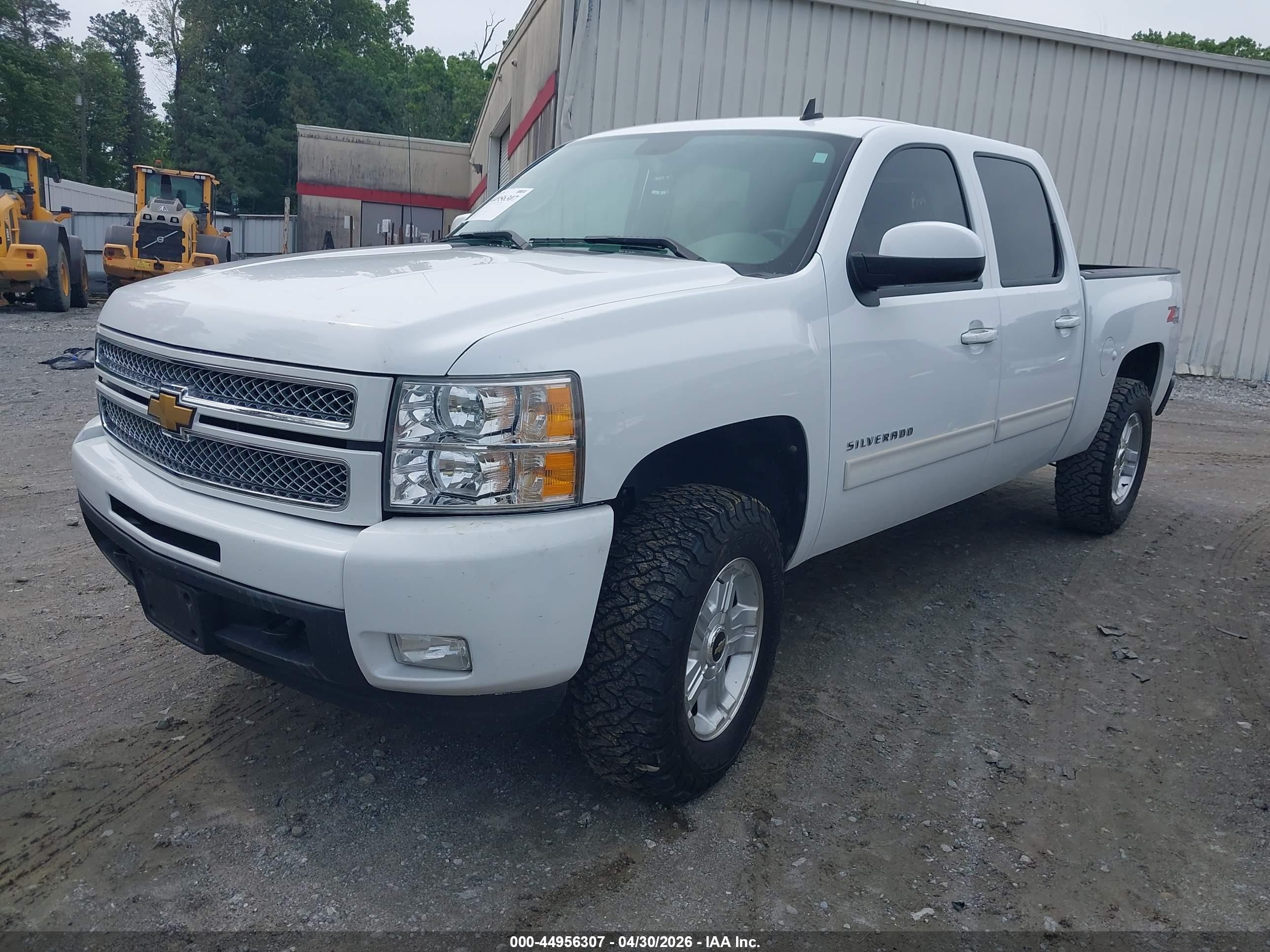 2012 Chevrolet Silverado 1500 Ltz White vin: 3GCPKTE76CG233865