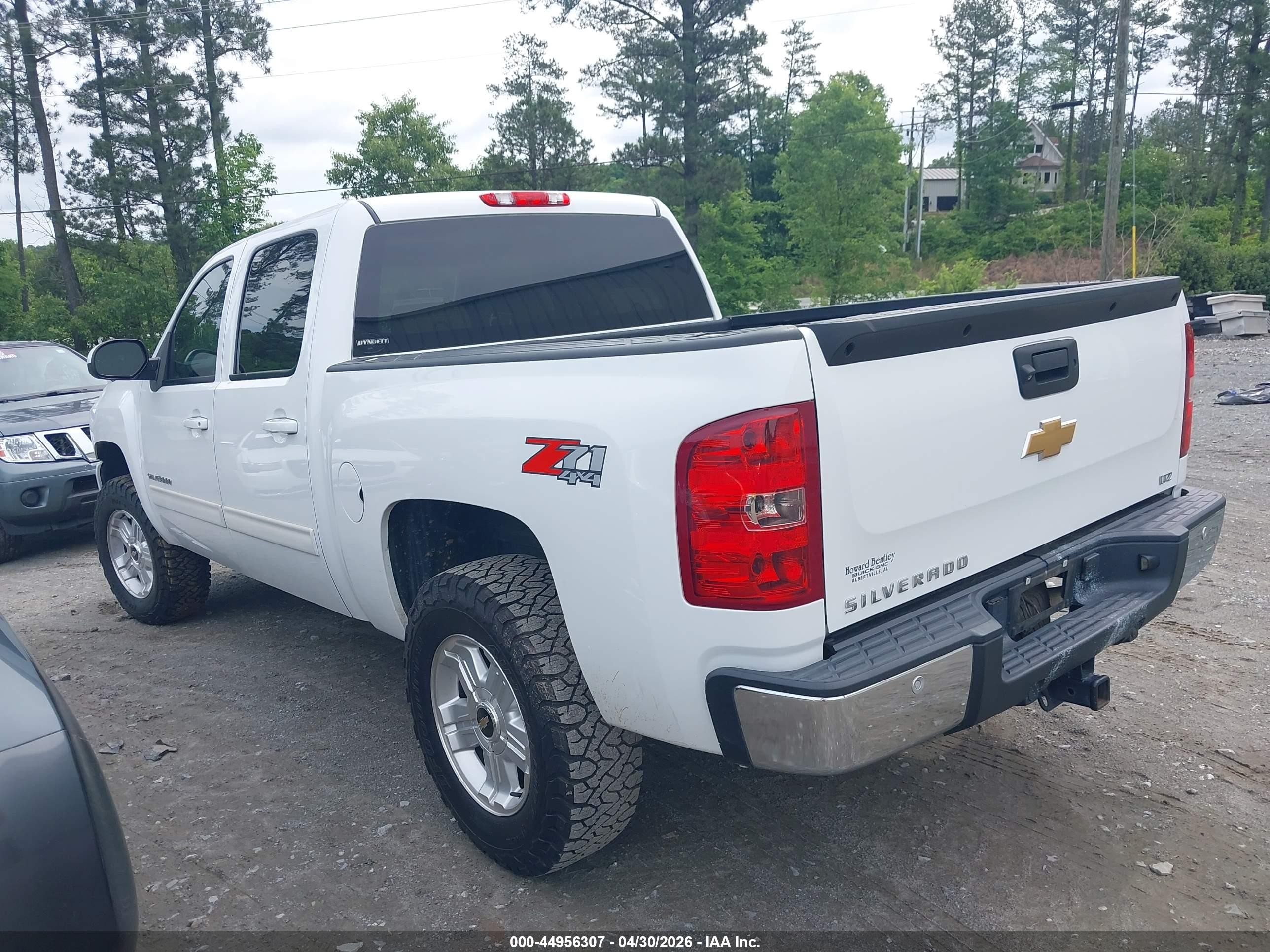 2012 Chevrolet Silverado 1500 Ltz White vin: 3GCPKTE76CG233865