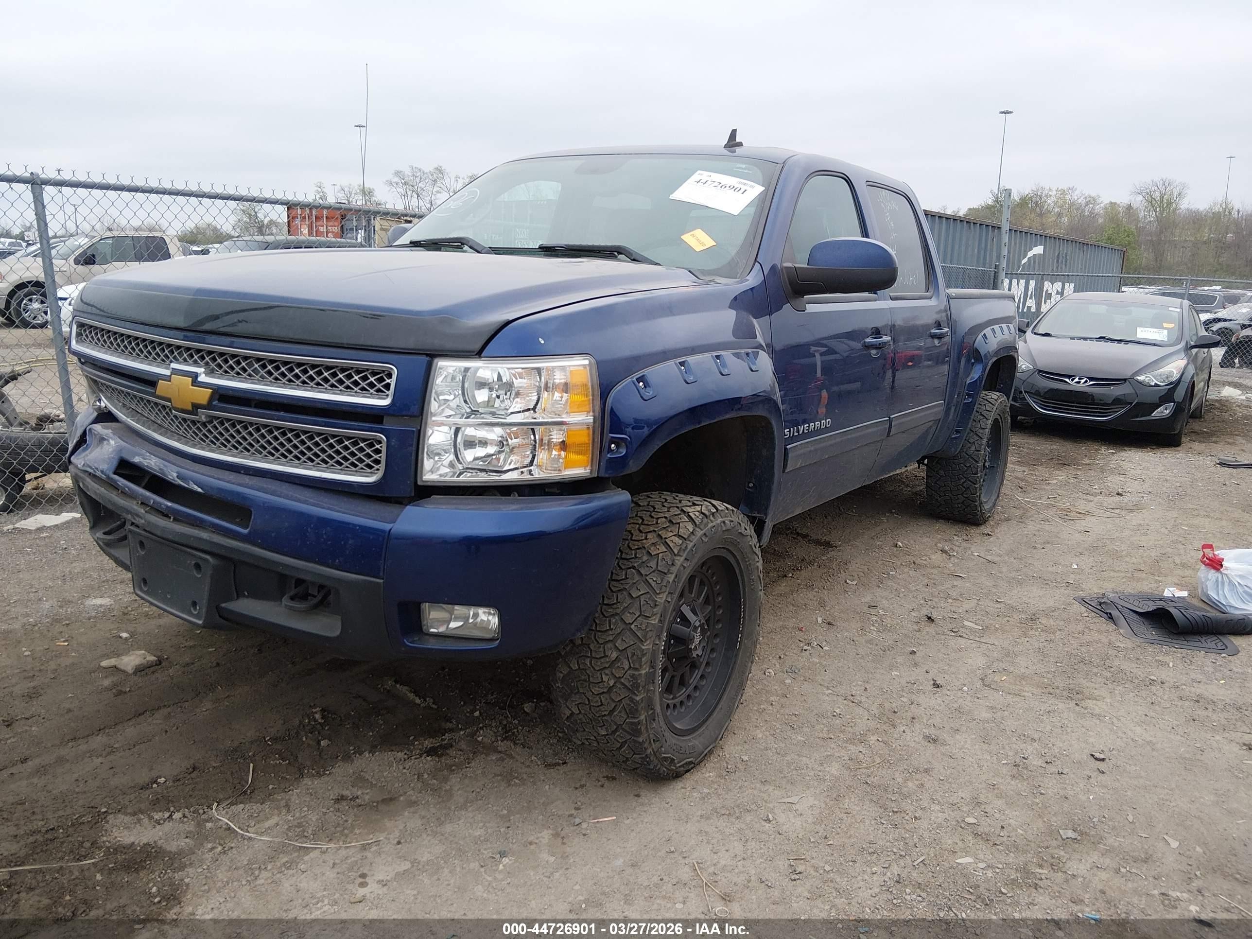 2013 Chevrolet Silverado 1500 Ltz Синий vin: 3GCPKTE76DG296496