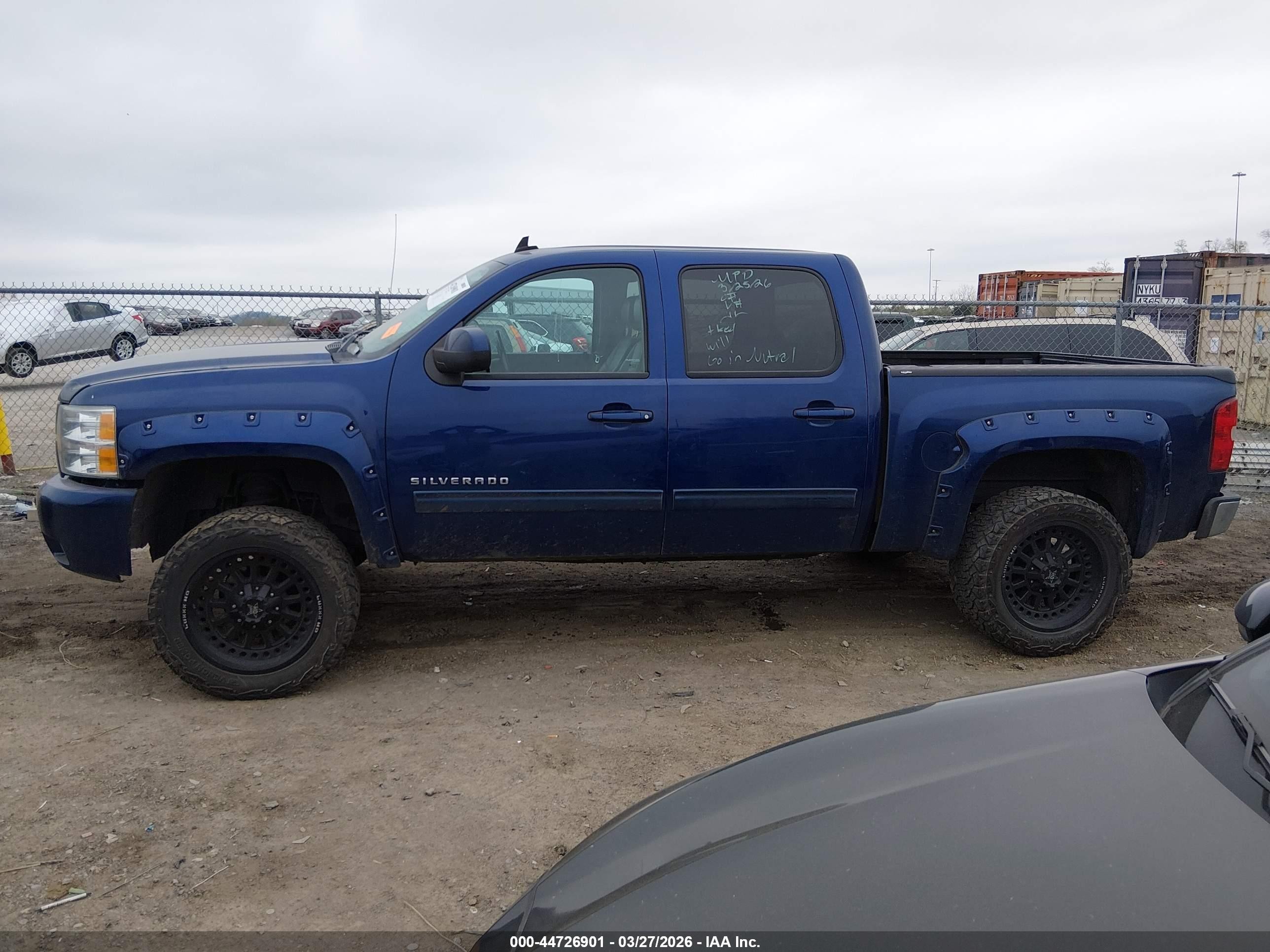 2013 Chevrolet Silverado 1500 Ltz Синий vin: 3GCPKTE76DG296496