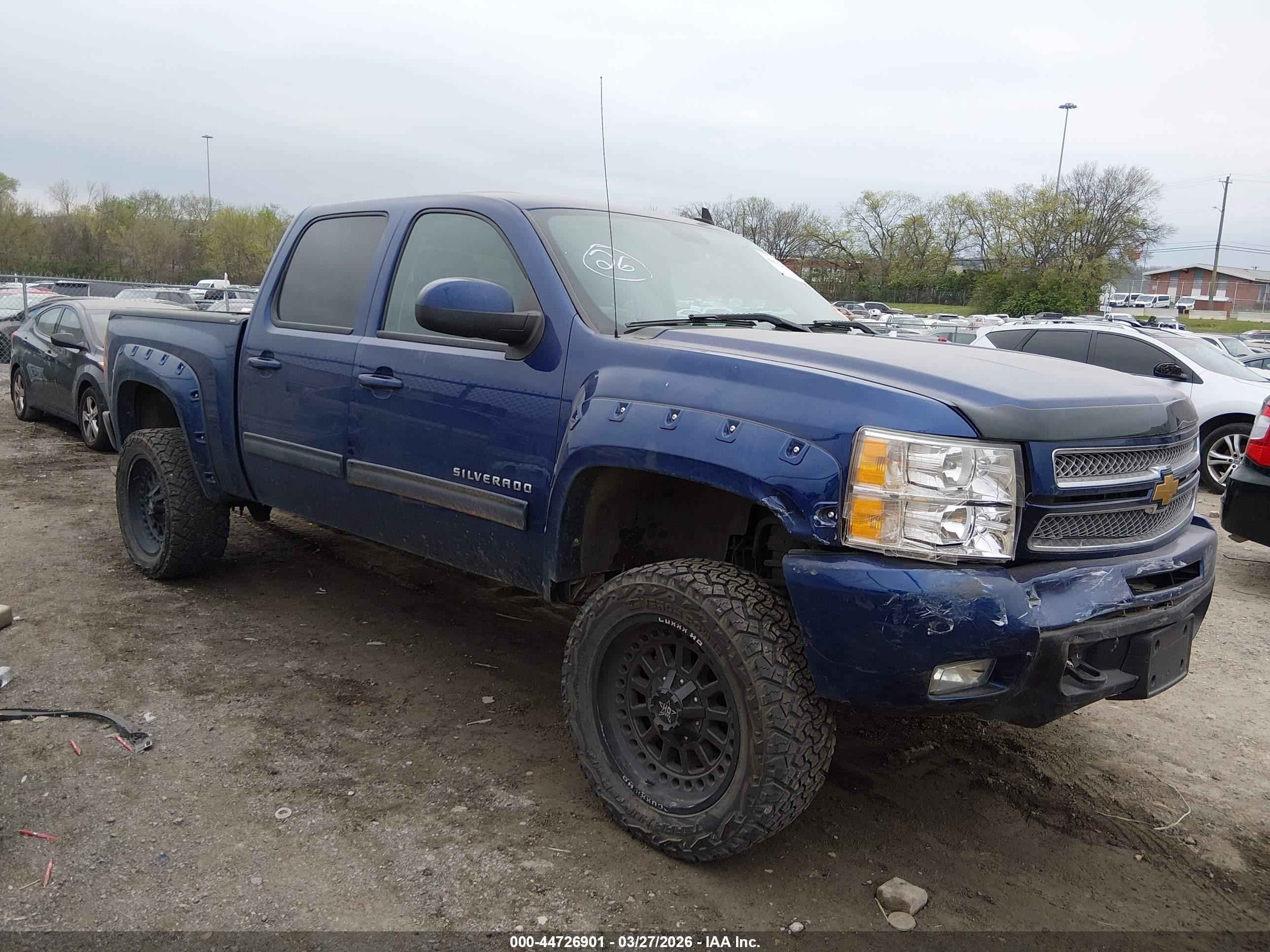 2013 Chevrolet Silverado 1500 Ltz Синий vin: 3GCPKTE76DG296496