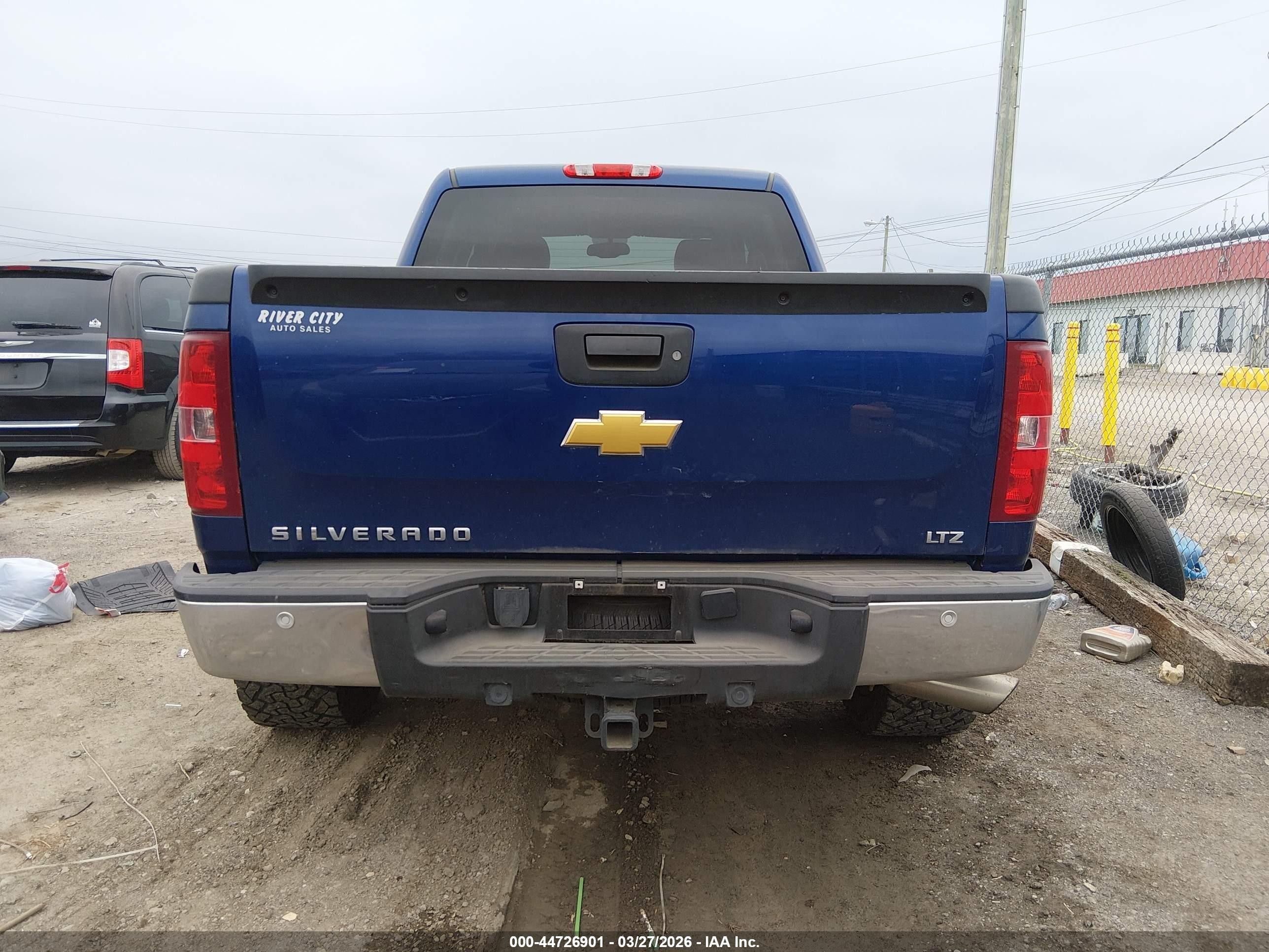 2013 Chevrolet Silverado 1500 Ltz Синий vin: 3GCPKTE76DG296496