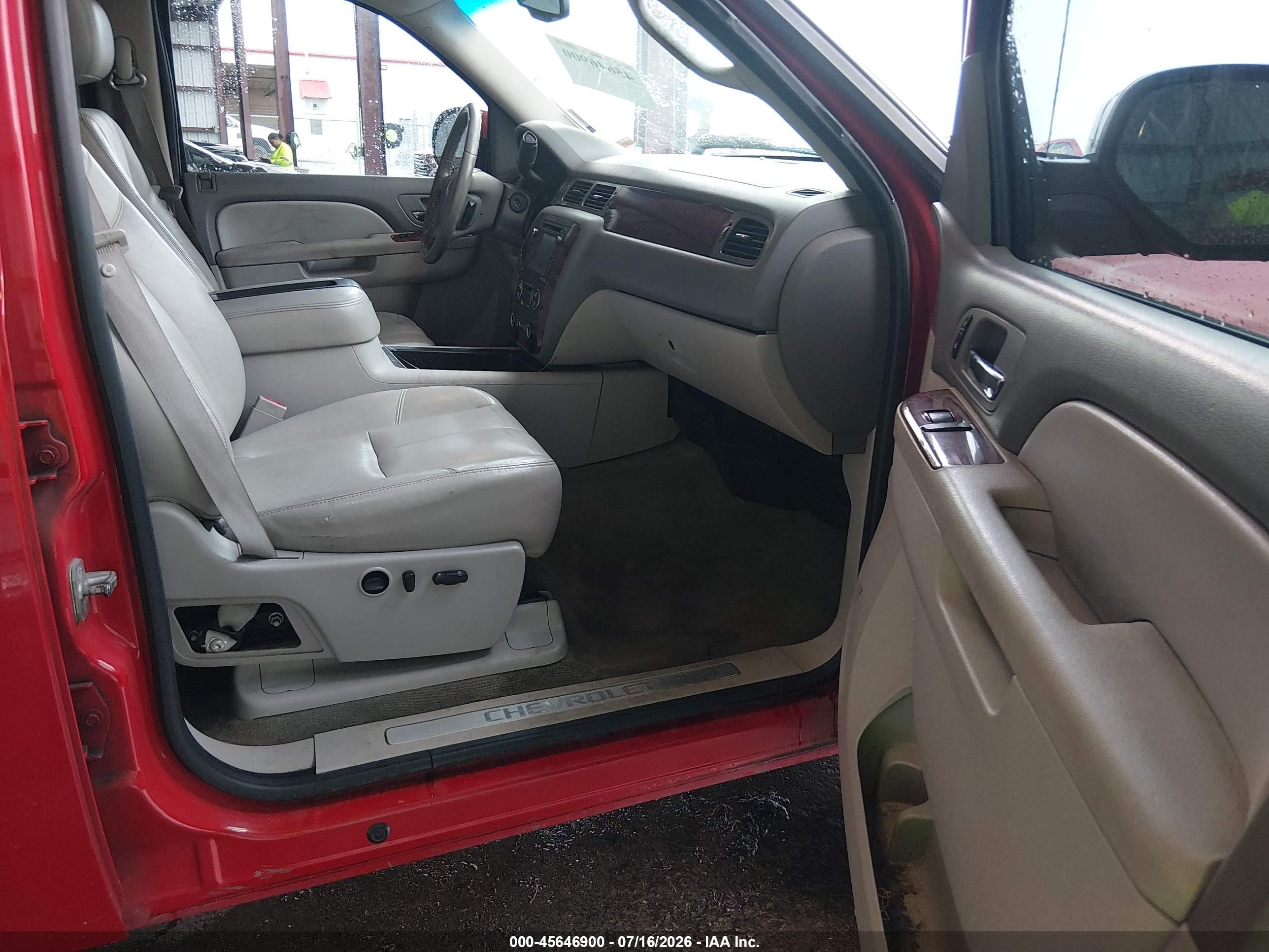 2012 Chevrolet Silverado 1500 Ltz Red vin: 3GCPKTE77CG139669