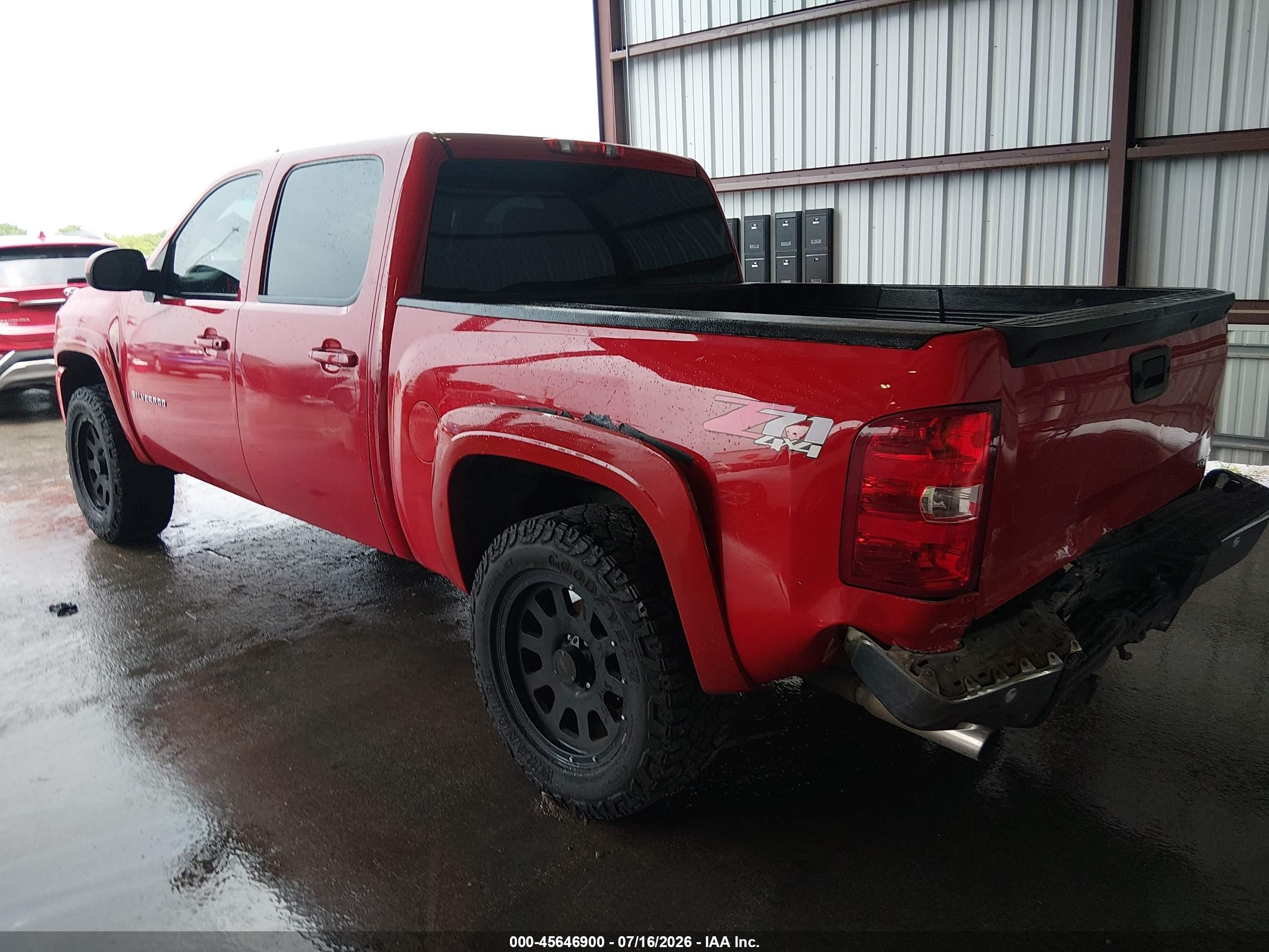 2012 Chevrolet Silverado 1500 Ltz Red vin: 3GCPKTE77CG139669