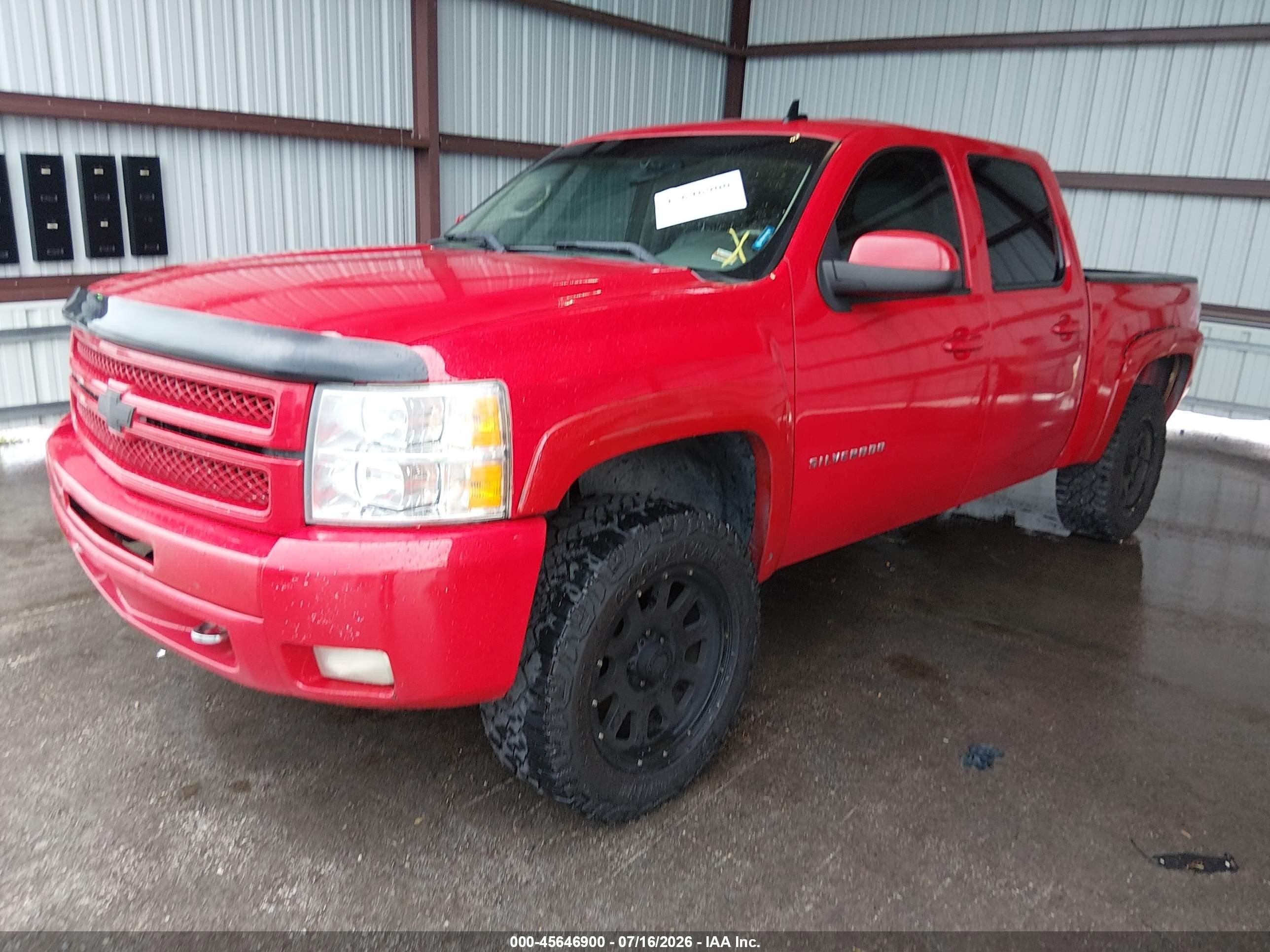2012 Chevrolet Silverado 1500 Ltz Red vin: 3GCPKTE77CG139669