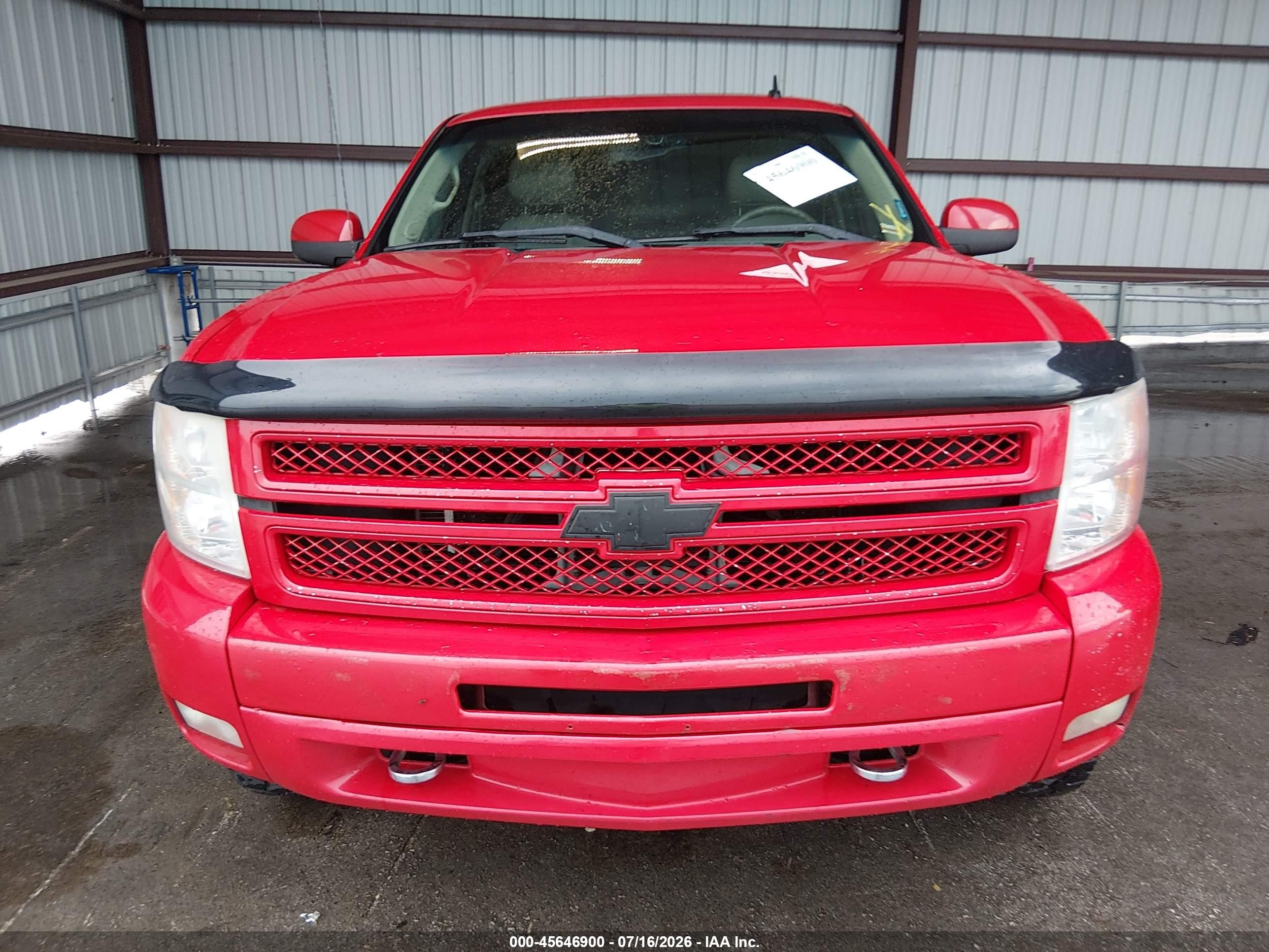 2012 Chevrolet Silverado 1500 Ltz Red vin: 3GCPKTE77CG139669
