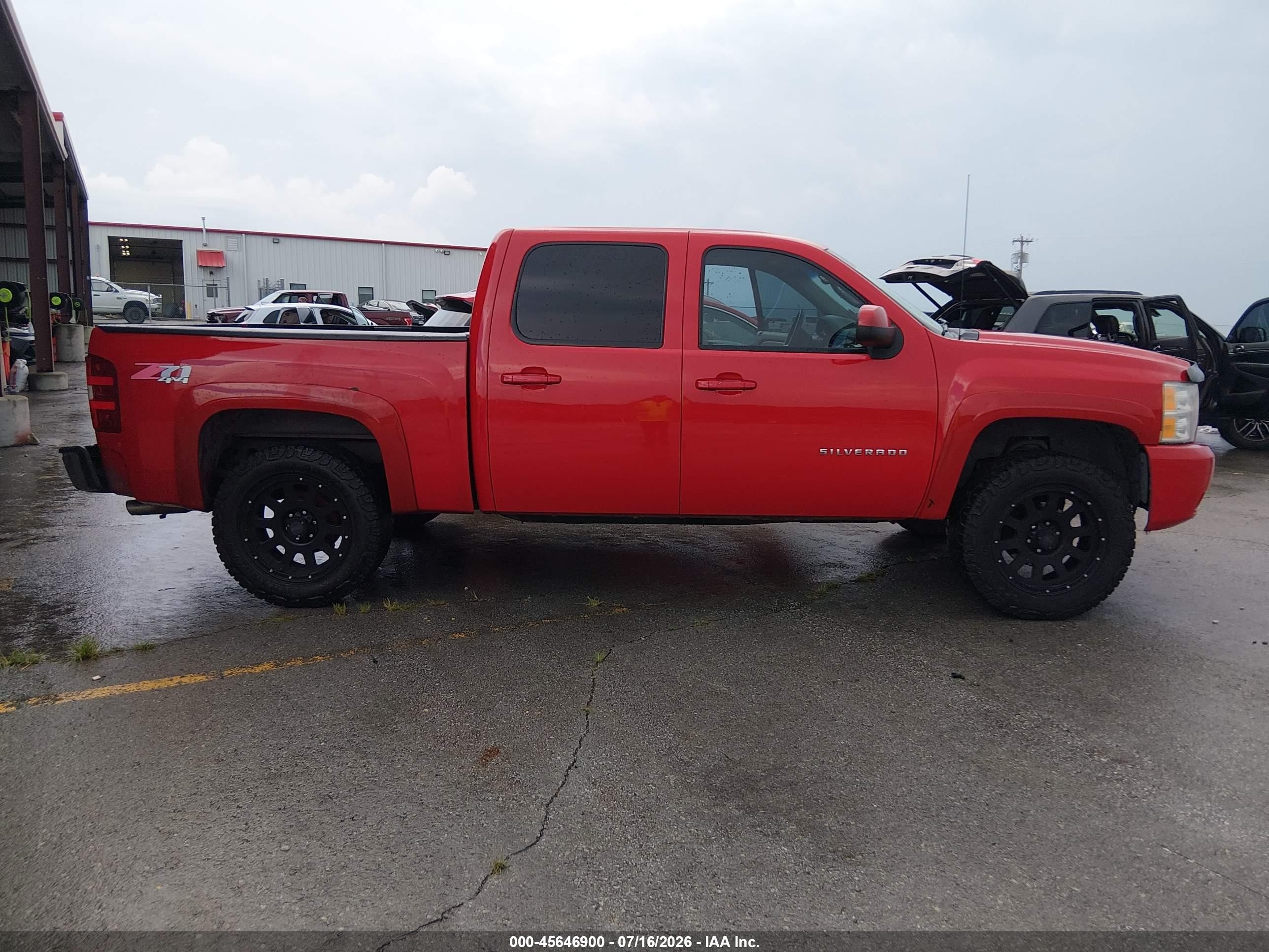 2012 Chevrolet Silverado 1500 Ltz Red vin: 3GCPKTE77CG139669