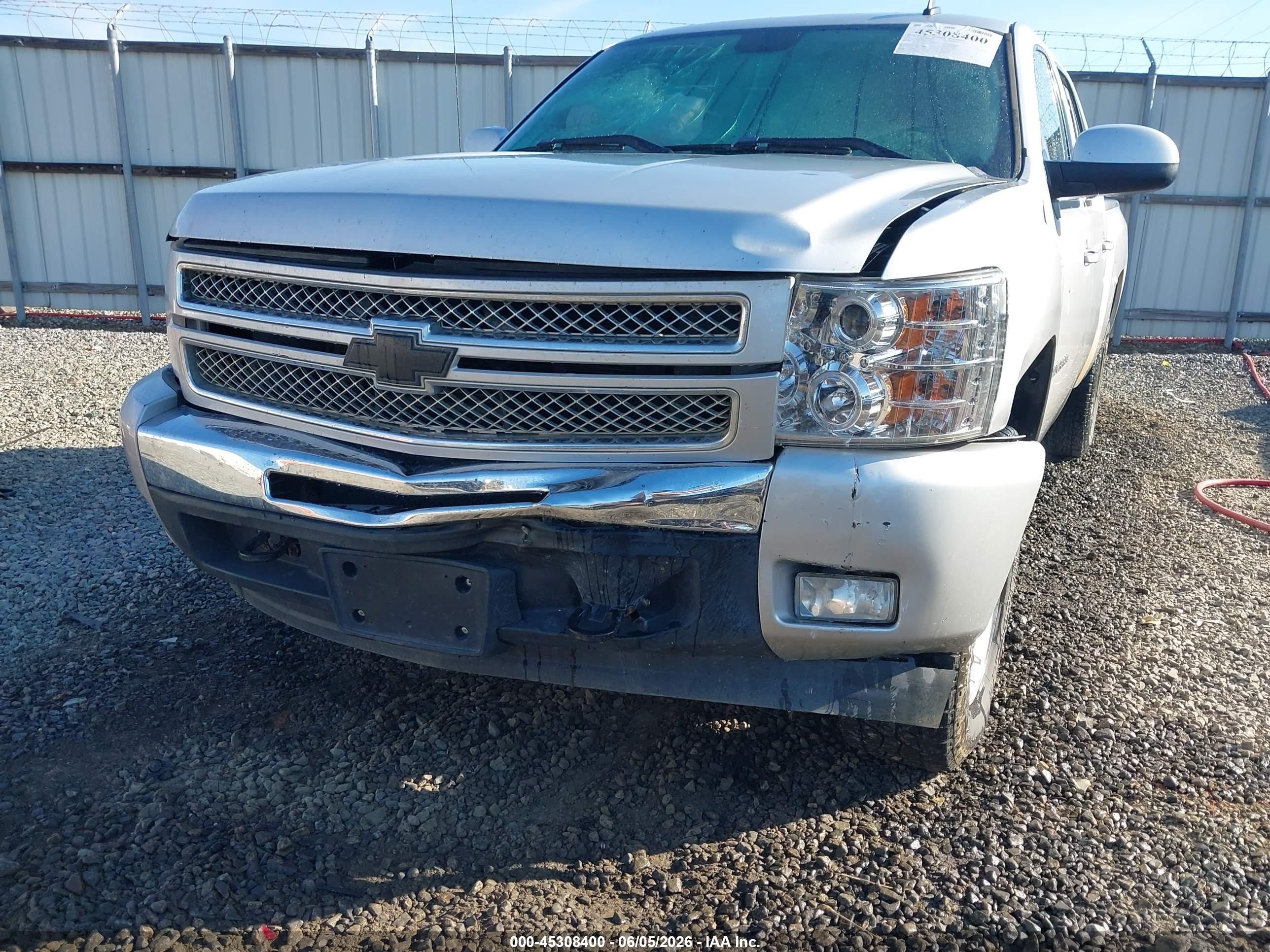 2012 Chevrolet Silverado 1500 Ltz Silver vin: 3GCPKTE77CG175541