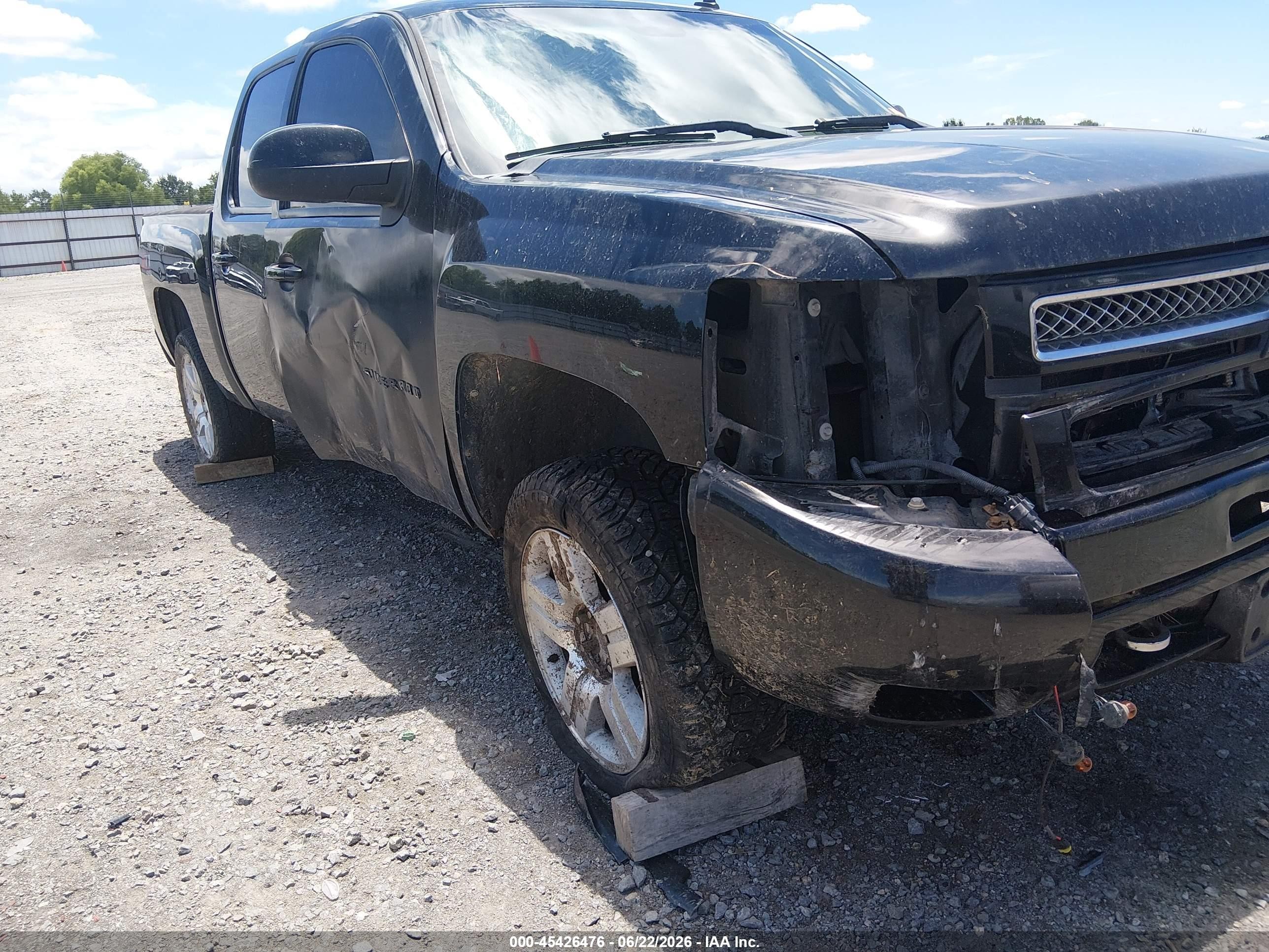 2012 Chevrolet Silverado 1500 Ltz Black vin: 3GCPKTE77CG227668
