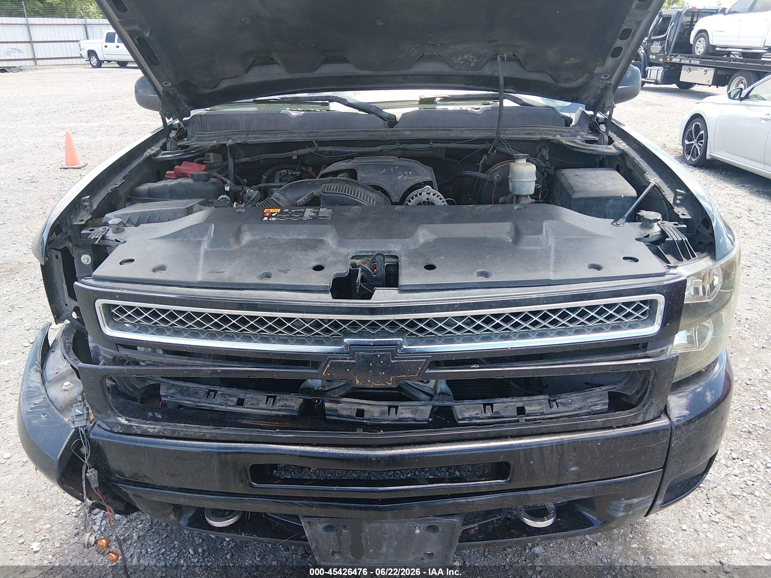 2012 Chevrolet Silverado 1500 Ltz Black vin: 3GCPKTE77CG227668