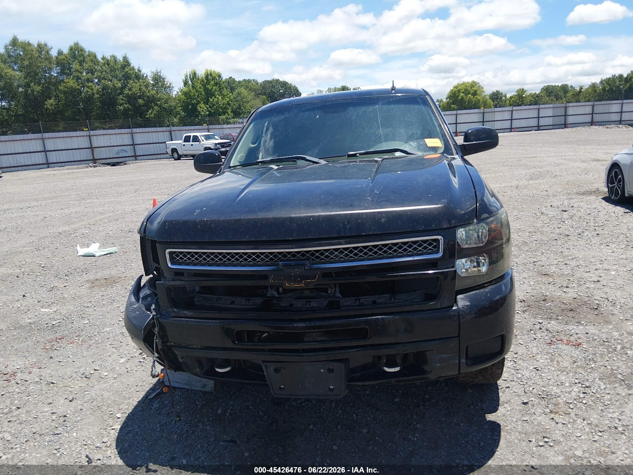 2012 Chevrolet Silverado 1500 Ltz Black vin: 3GCPKTE77CG227668