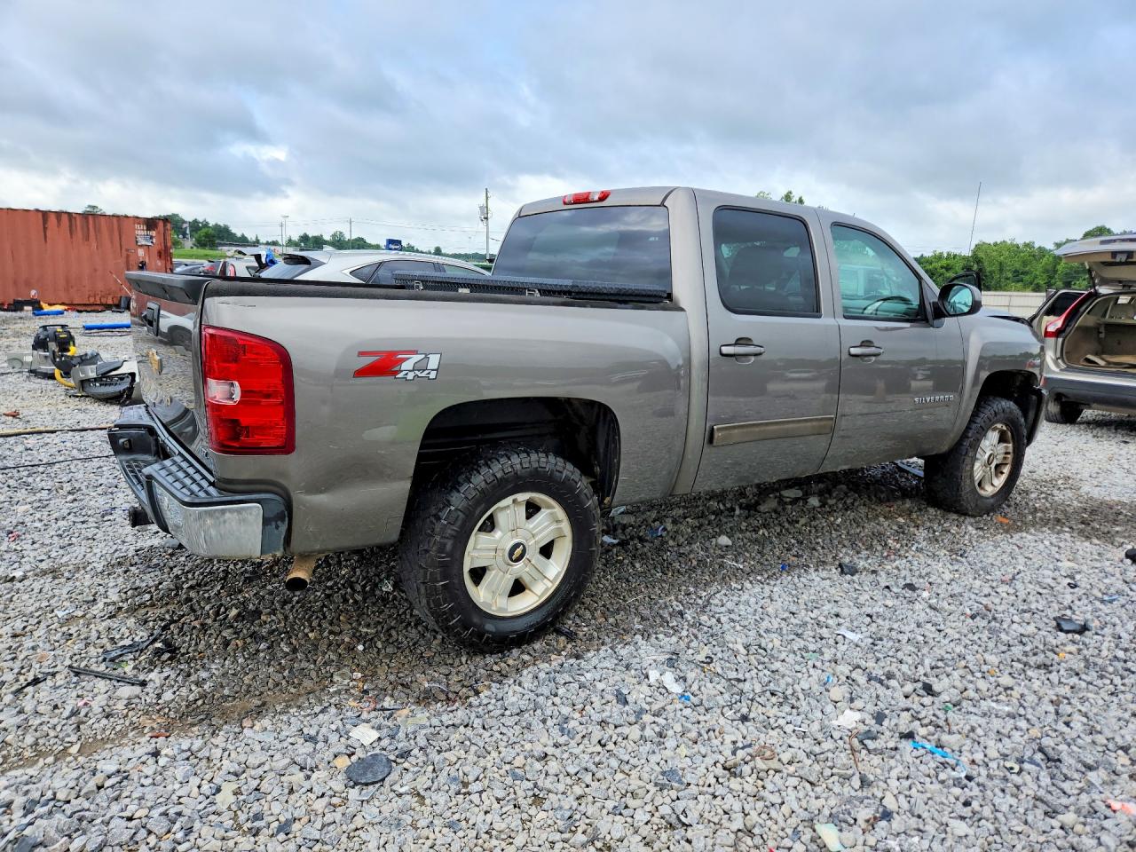 2013 Chevrolet Silverado K1500 Ltz Brown vin: 3GCPKTE77DG312768