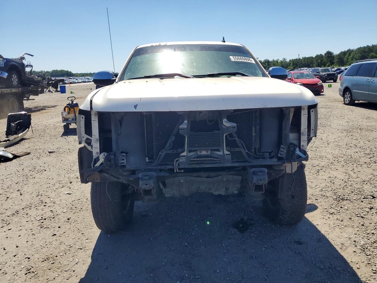 2012 Chevrolet Silverado K1500 Ltz White vin: 3GCPKTE78CG127921