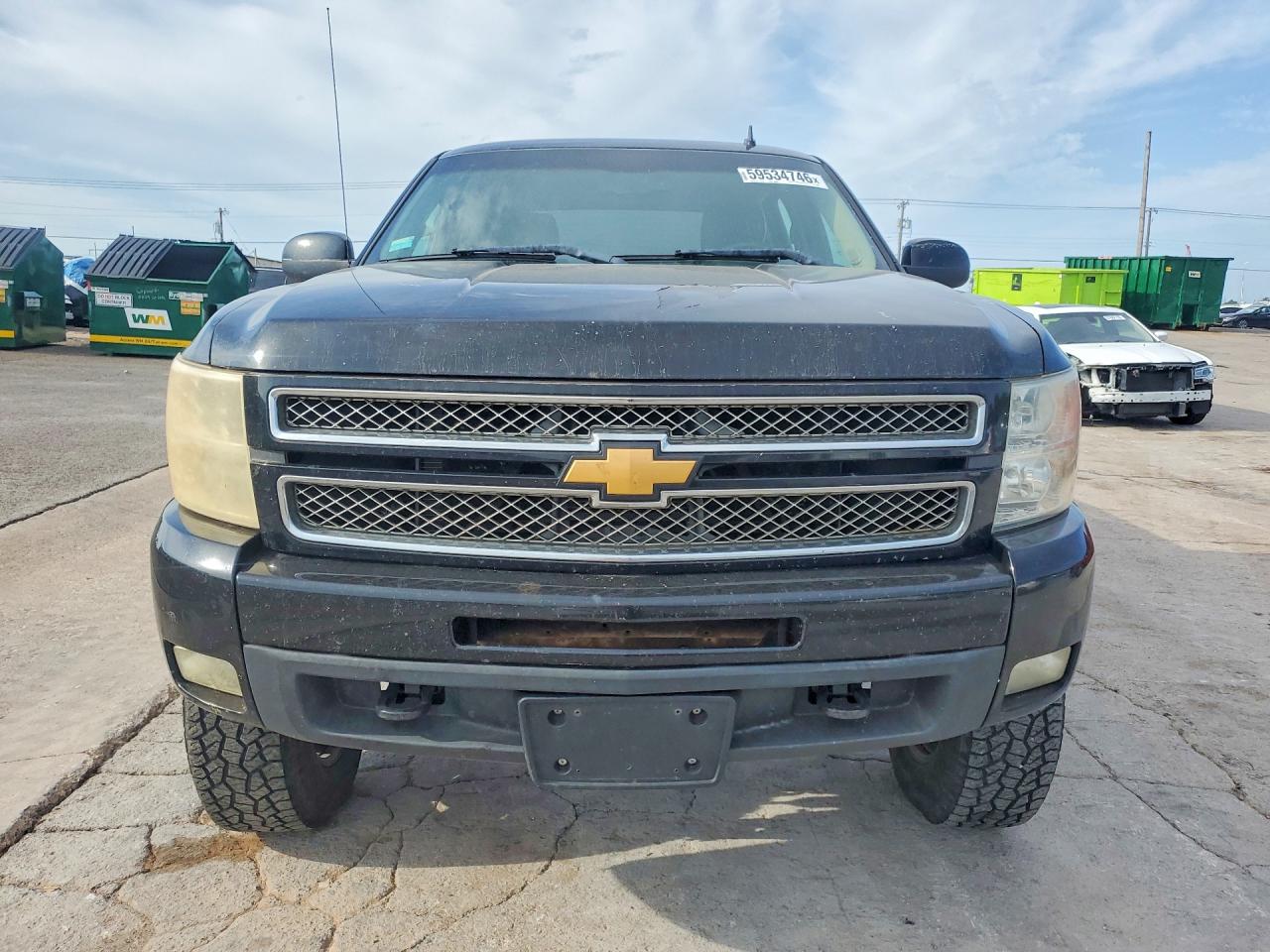 2012 Chevrolet Silverado K1500 Ltz Черный vin: 3GCPKTE78CG220924