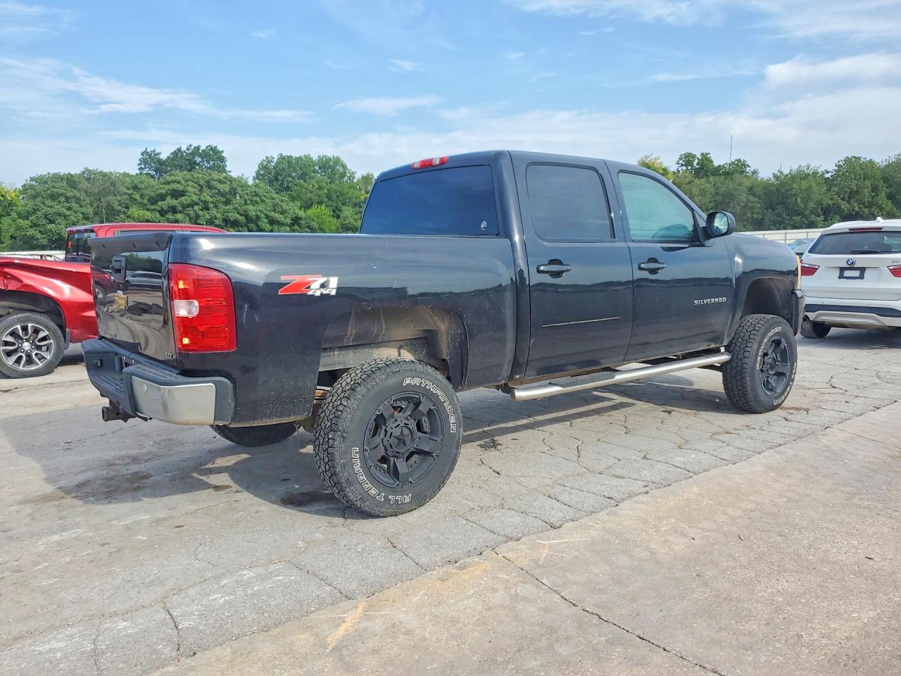 2012 Chevrolet Silverado K1500 Ltz Черный vin: 3GCPKTE78CG220924