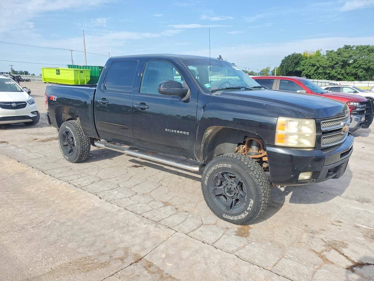 2012 Chevrolet Silverado K1500 Ltz Черный vin: 3GCPKTE78CG220924