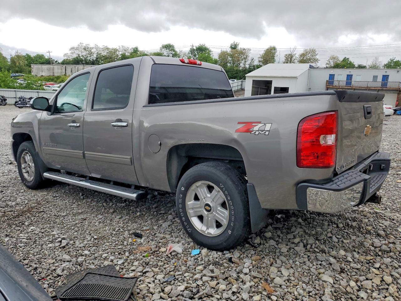 2012 Chevrolet Silverado K1500 Ltz Silver vin: 3GCPKTE79CG222553