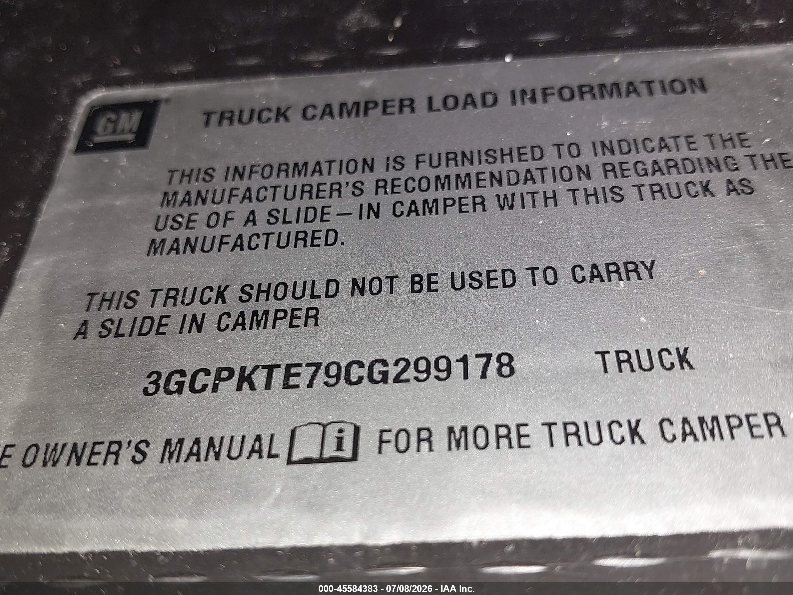 2012 Chevrolet Silverado 1500 Ltz White vin: 3GCPKTE79CG299178