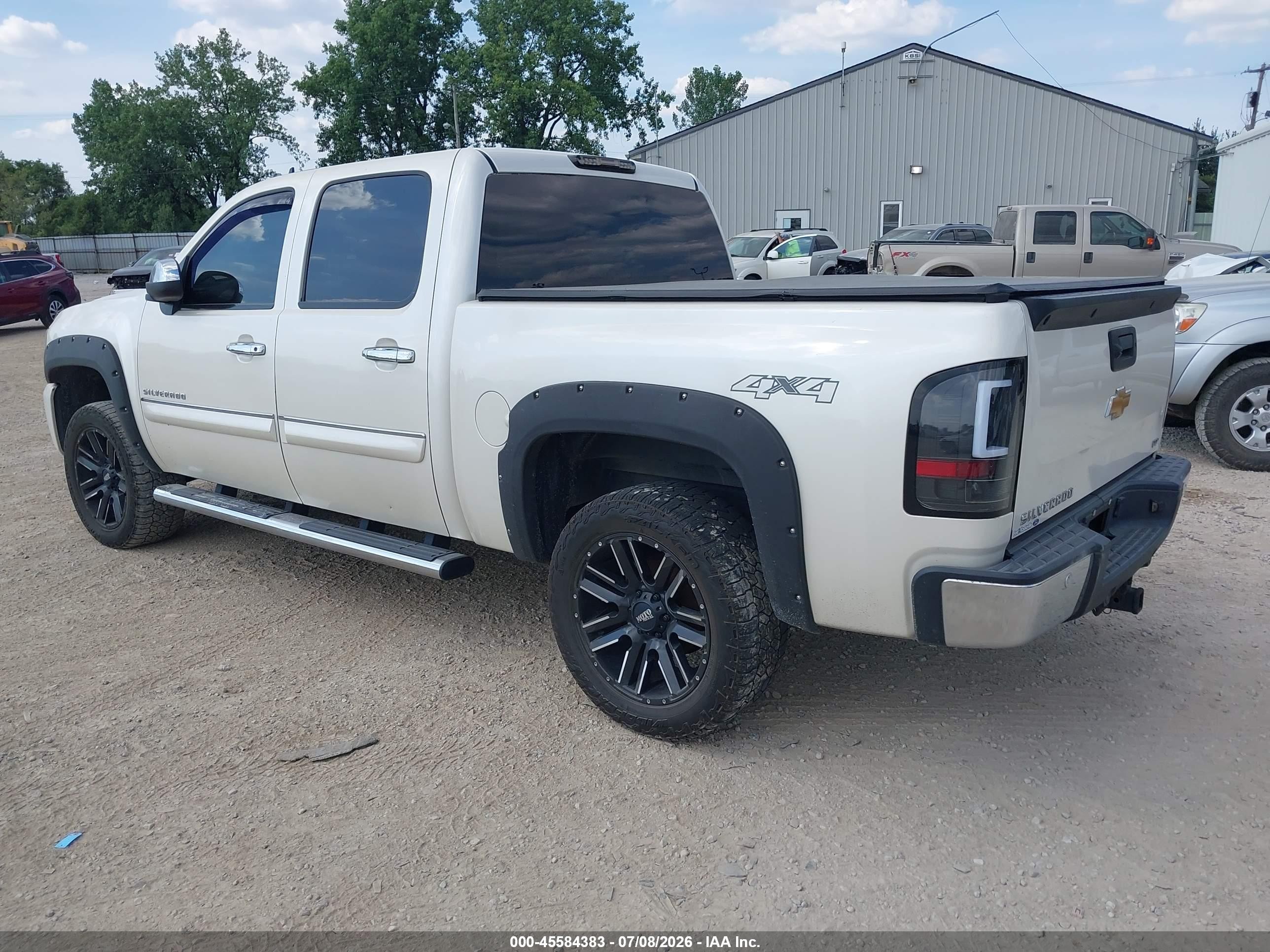 2012 Chevrolet Silverado 1500 Ltz White vin: 3GCPKTE79CG299178