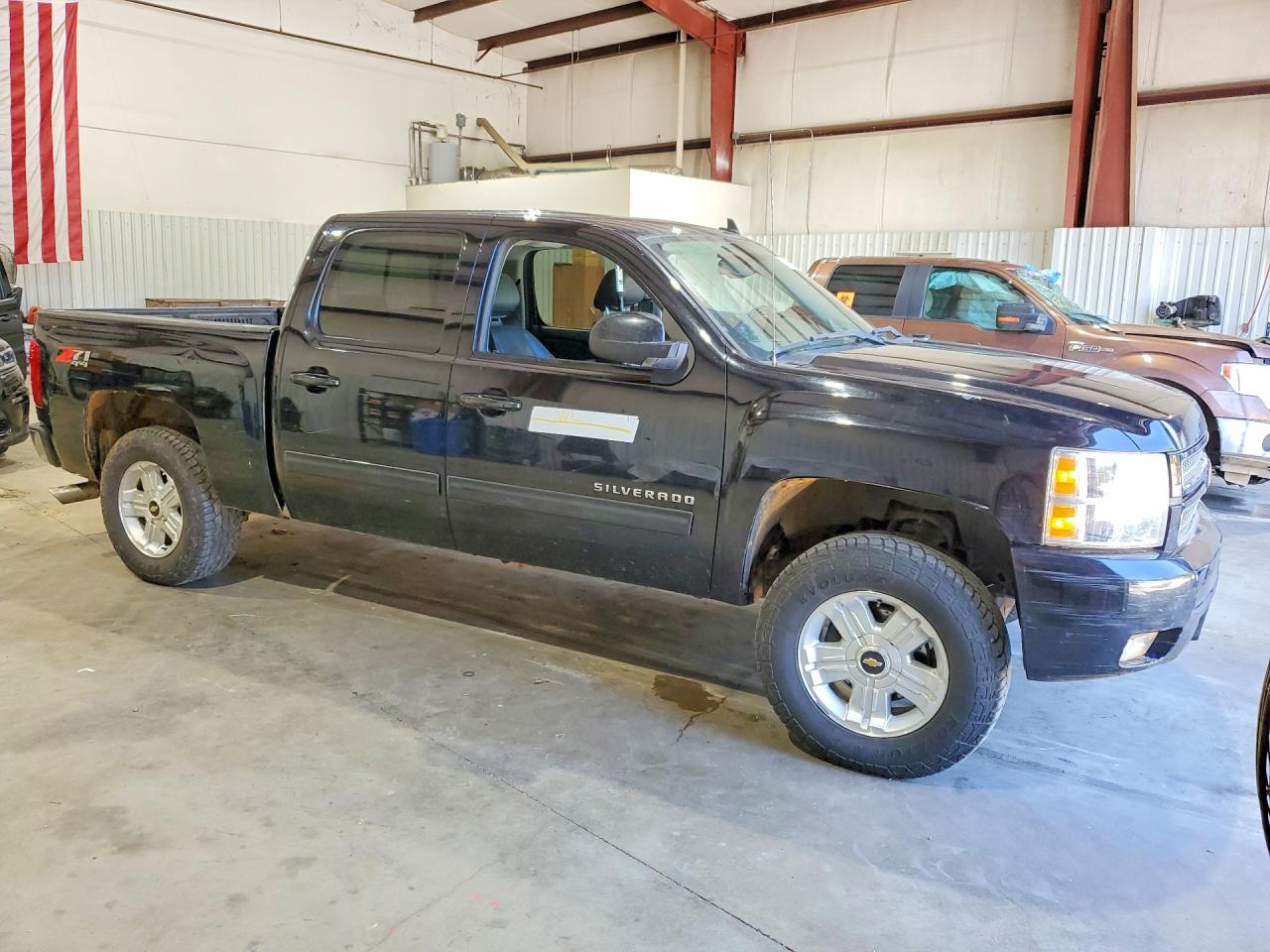 2013 Chevrolet Silverado K1500 Ltz Черный vin: 3GCPKTE79DG353550