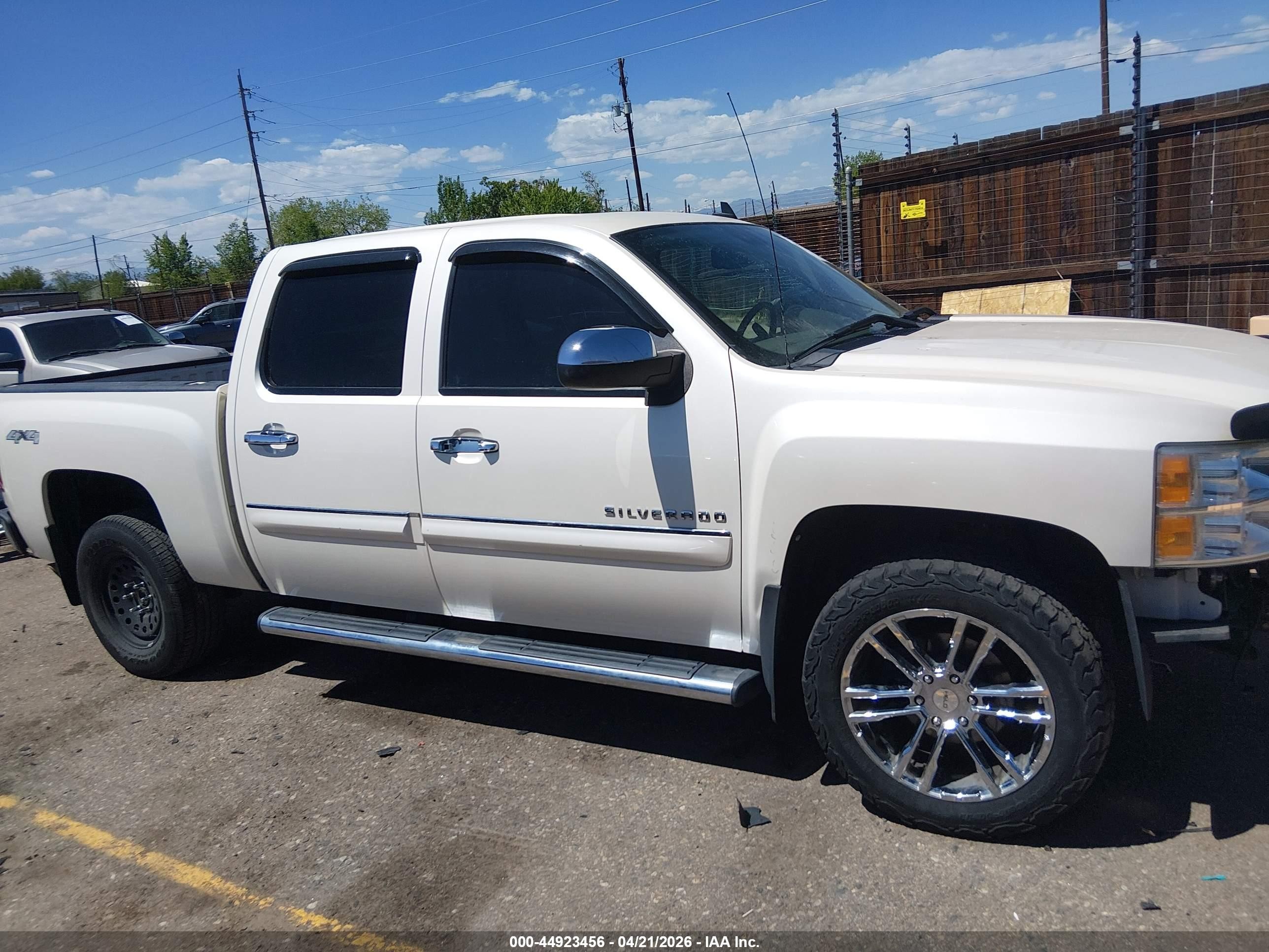 2012 Chevrolet Silverado 1500 Ltz White vin: 3GCPKTE7XCG168549