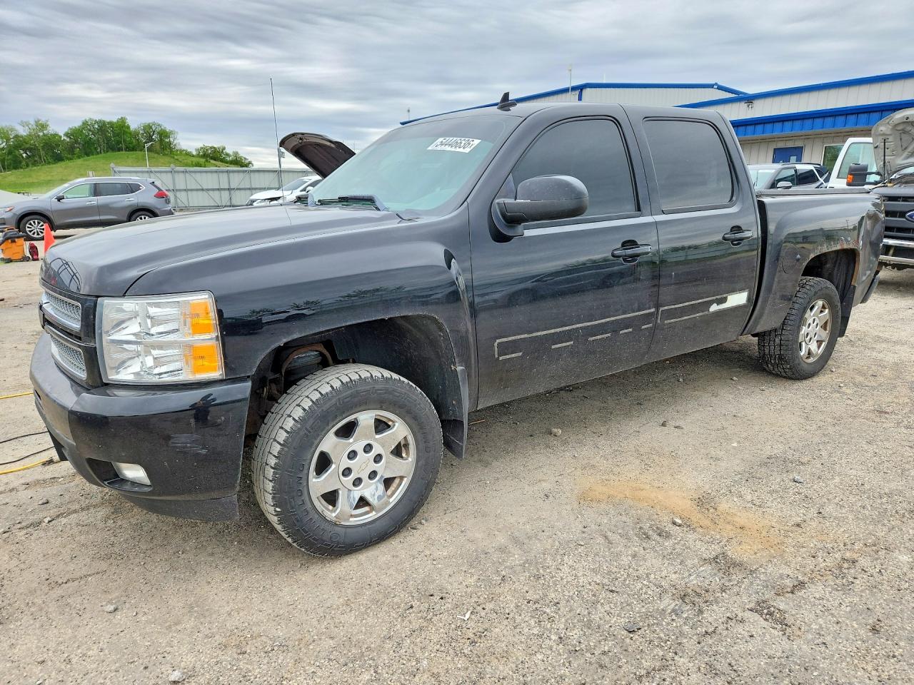 2013 Chevrolet Silverado K1500 Ltz Black vin: 3GCPKTE7XDG311789