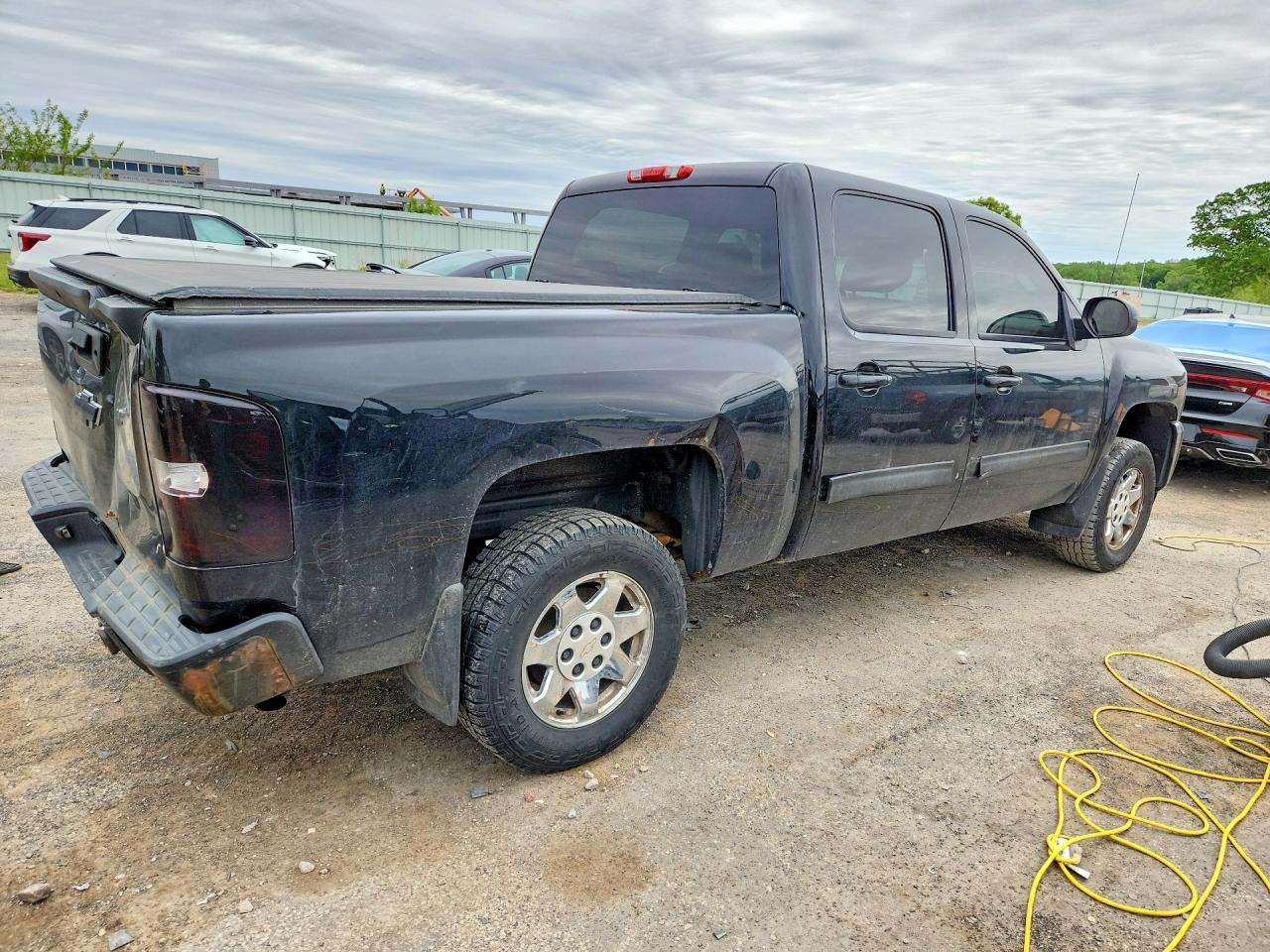 2013 Chevrolet Silverado K1500 Ltz Black vin: 3GCPKTE7XDG311789