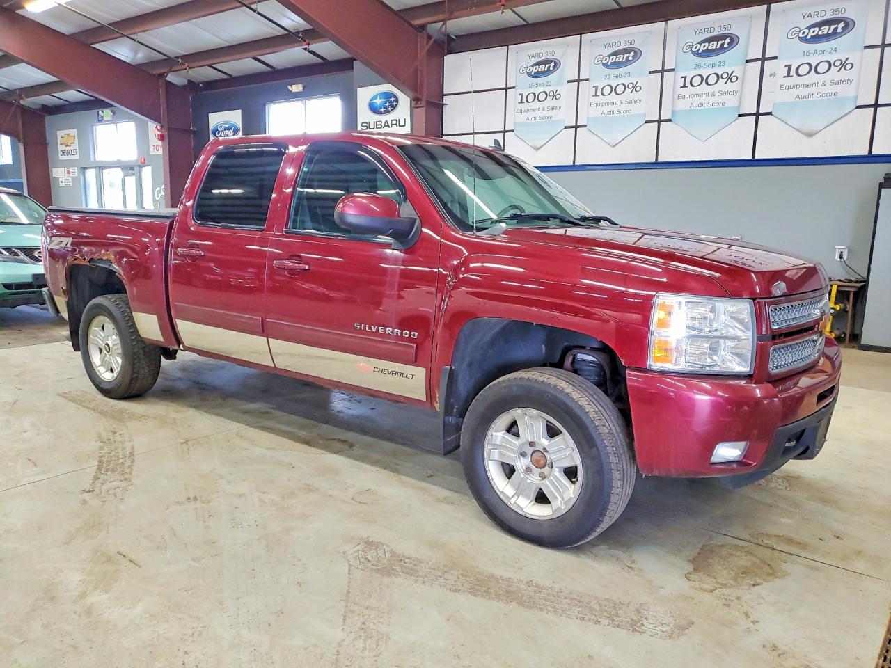 2013 Chevrolet Silverado K1500 Ltz Темно-бордовый vin: 3GCPKTE7XDG344680