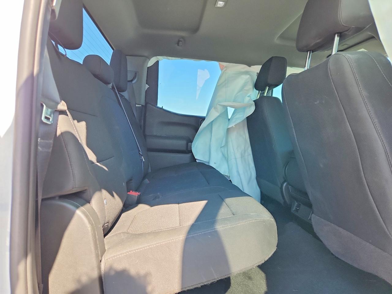 2021 Chevrolet Silverado C1500 Custom White vin: 3GCPWBEK6MG454435