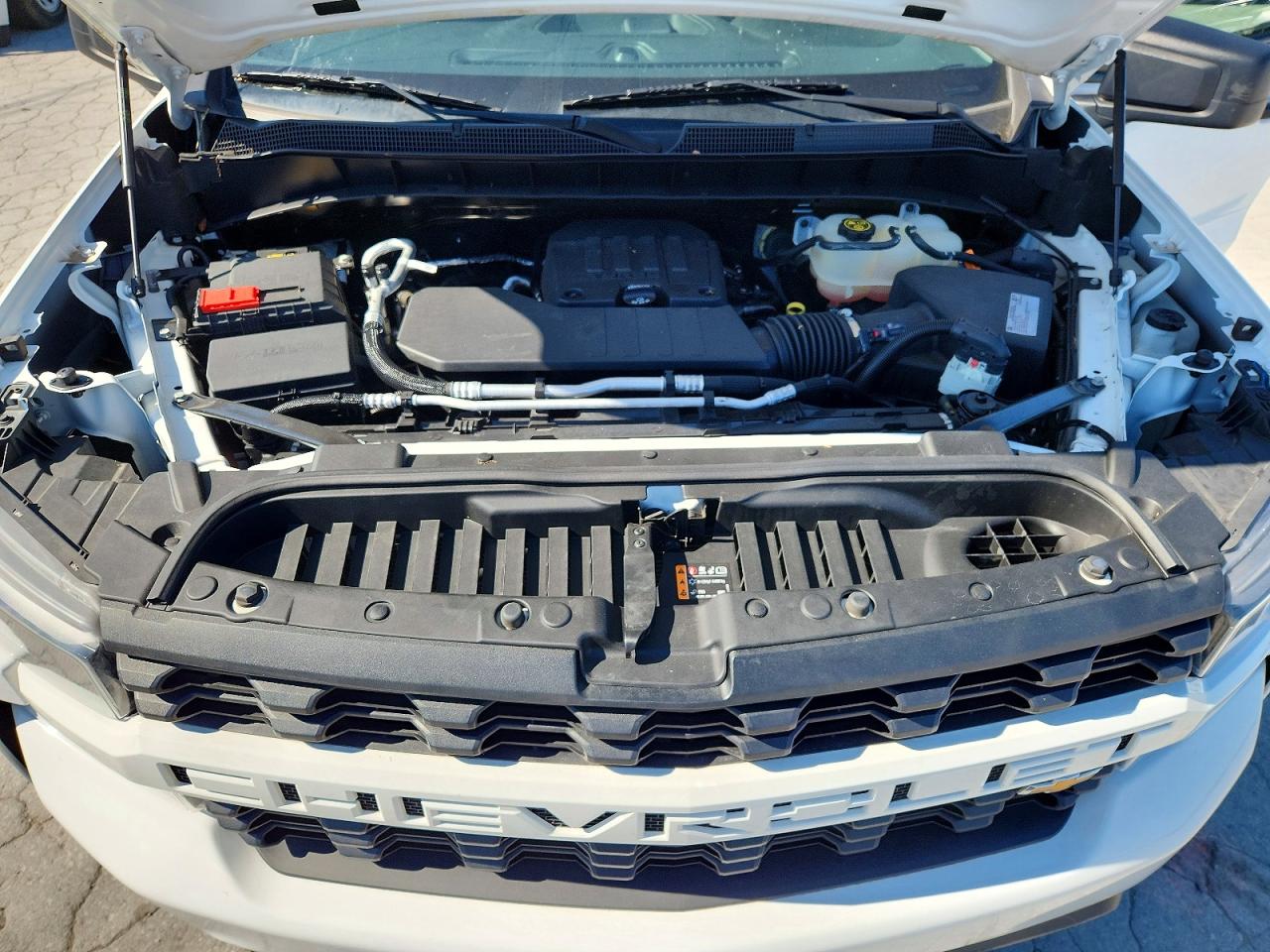 2021 Chevrolet Silverado C1500 Custom White vin: 3GCPWBEK6MG454435