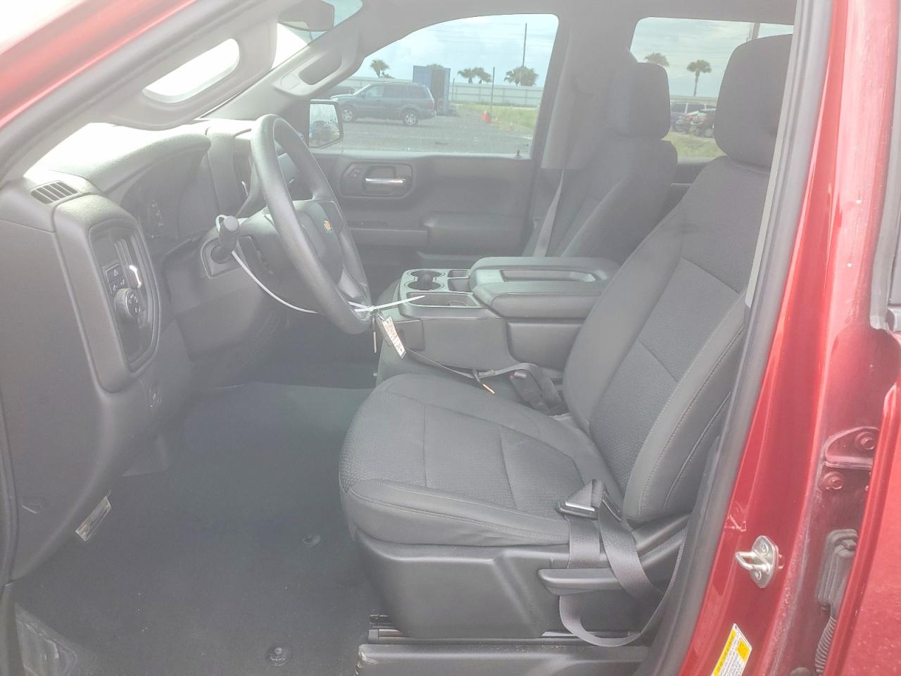 2022 Chevrolet Silverado Ltd C1500 Custom Красный vin: 3GCPWBEK9NG174297