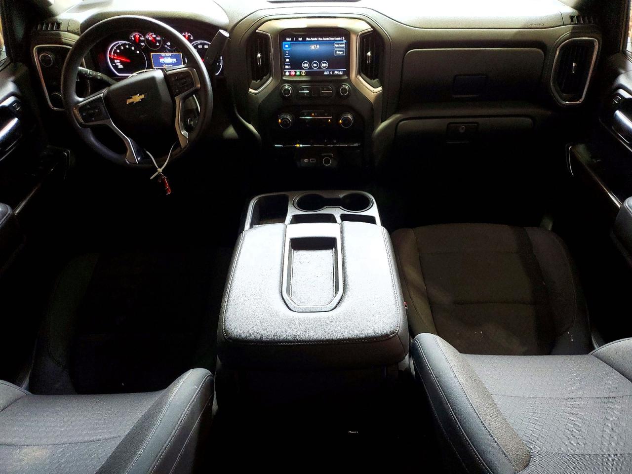 2020 Chevrolet Silverado C1500 Lt Black vin: 3GCPWCED0LG278441