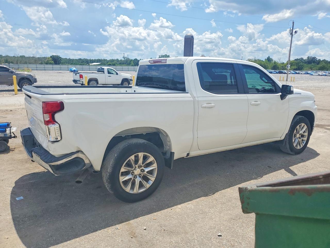 2019 Chevrolet Silverado C1500 Lt White vin: 3GCPWCED1KG181456