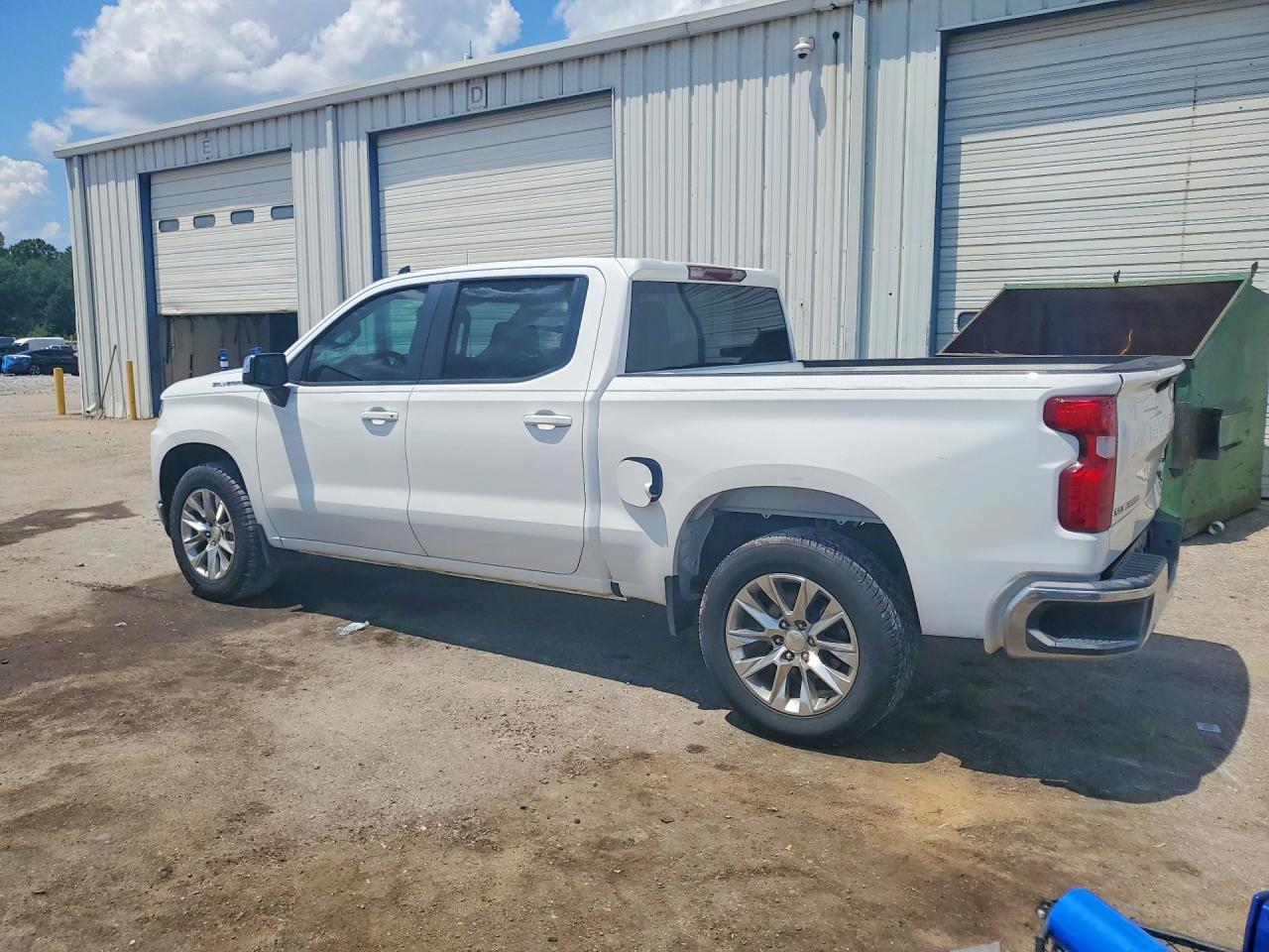 2019 Chevrolet Silverado C1500 Lt White vin: 3GCPWCED1KG181456