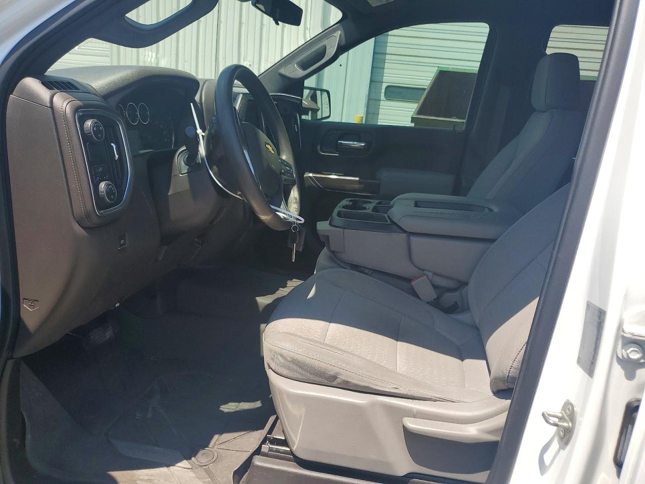 2019 Chevrolet Silverado C1500 Lt White vin: 3GCPWCED1KG181456