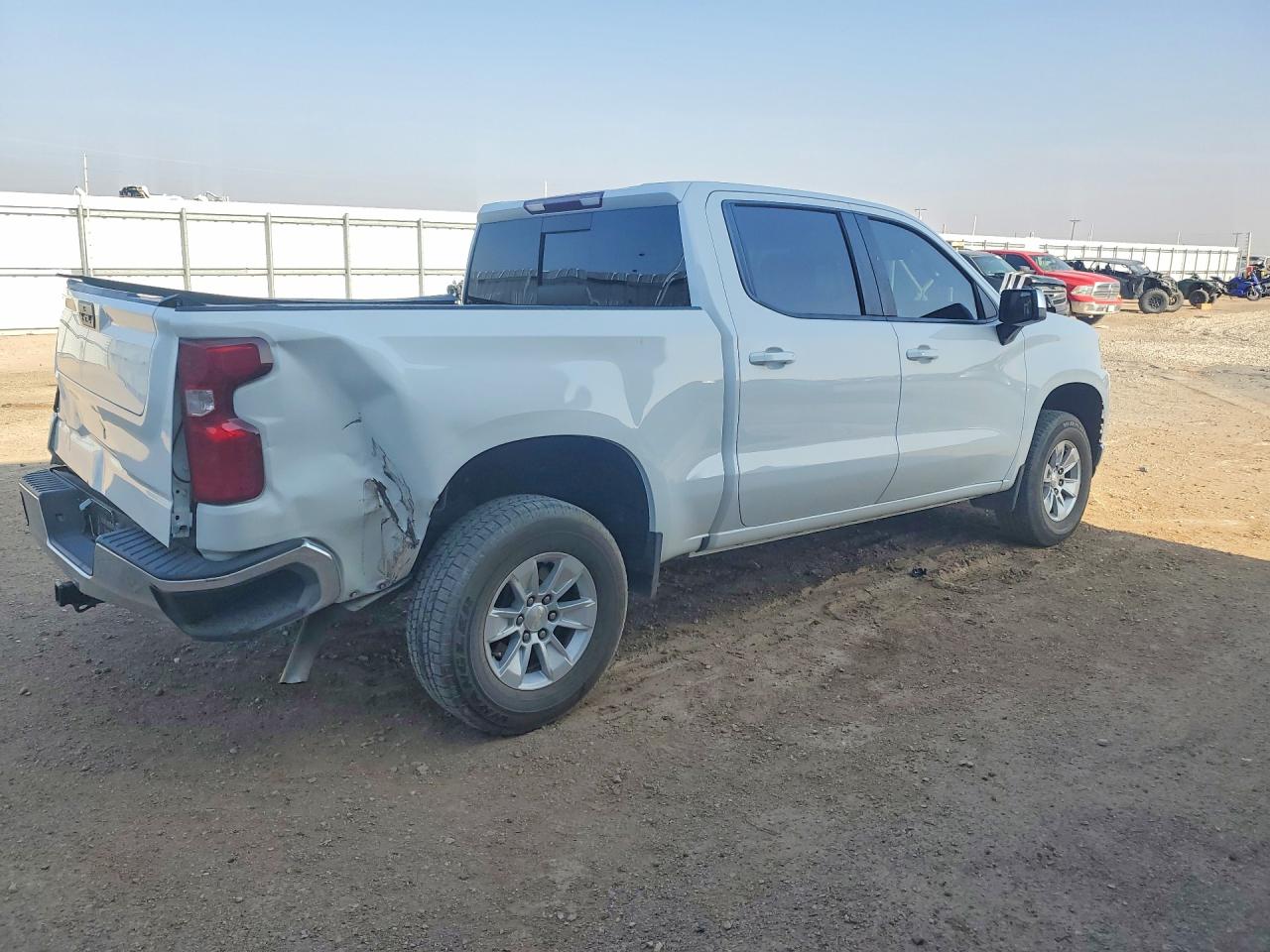 2021 Chevrolet Silverado C1500 Lt White vin: 3GCPWCET2MG341970