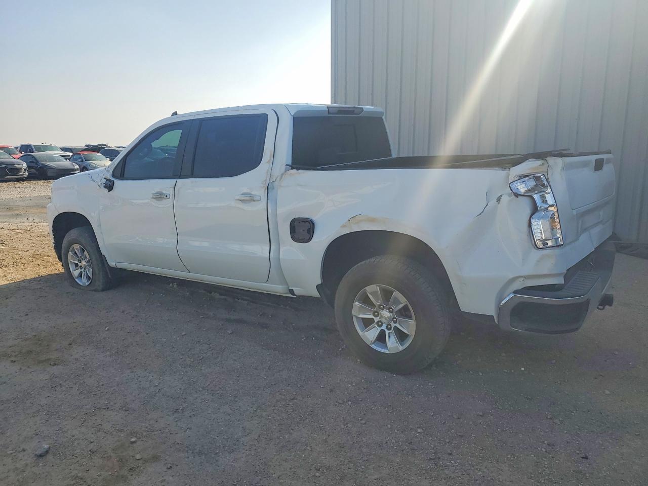 2021 Chevrolet Silverado C1500 Lt White vin: 3GCPWCET2MG341970
