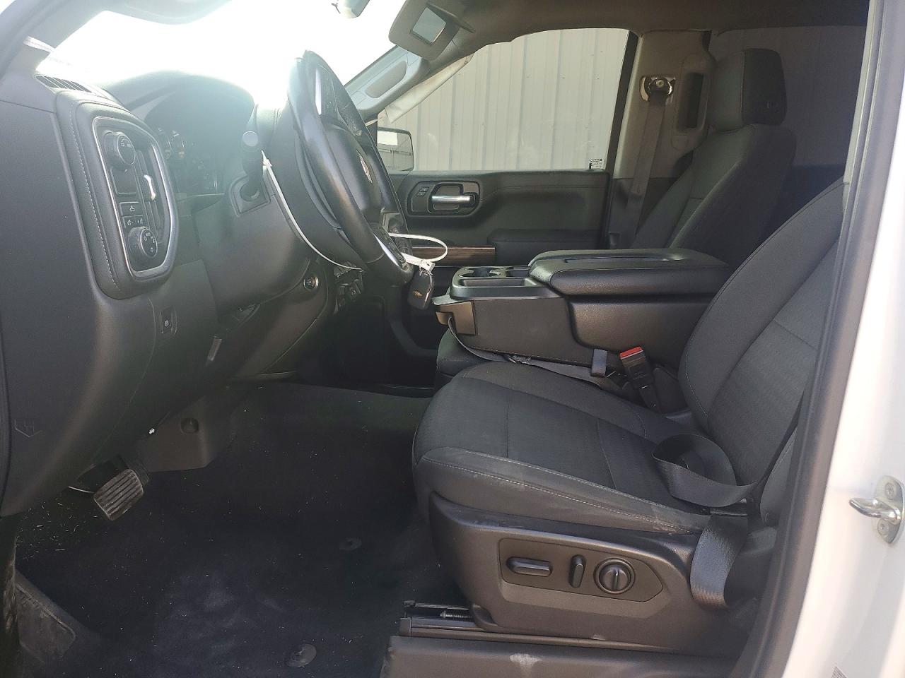 2021 Chevrolet Silverado C1500 Lt White vin: 3GCPWCET2MG341970