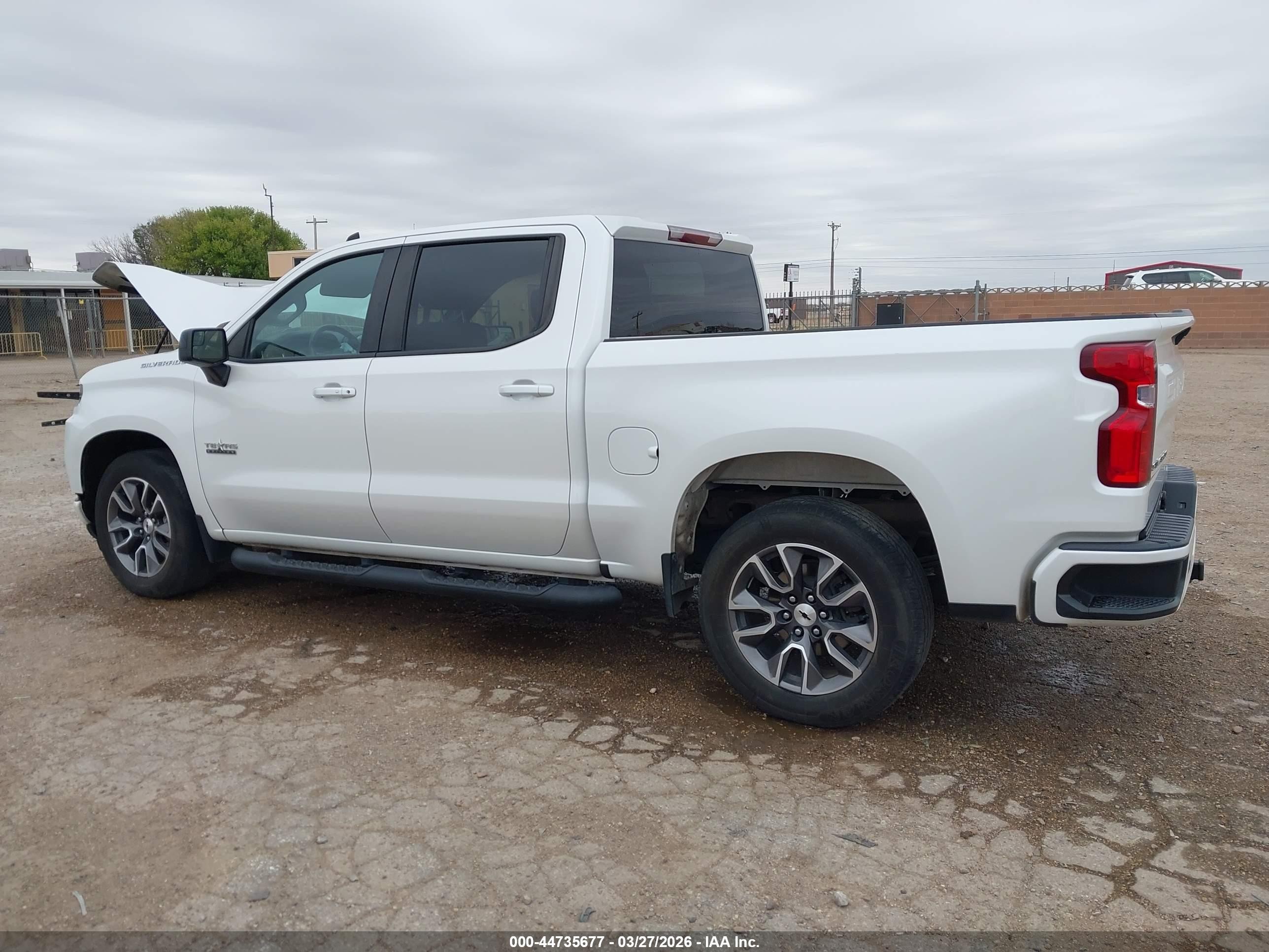 2021 Chevrolet Silverado 1500 2wd  Short Bed Rst White vin: 3GCPWDED2MG391038