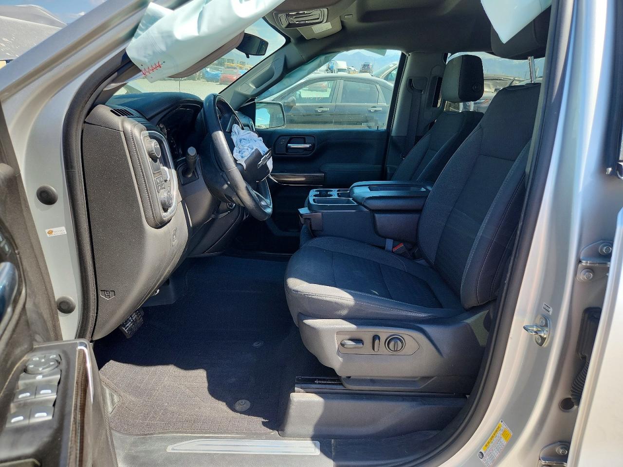 2020 Chevrolet Silverado C1500 Rst Silver vin: 3GCPWDED7LG217030