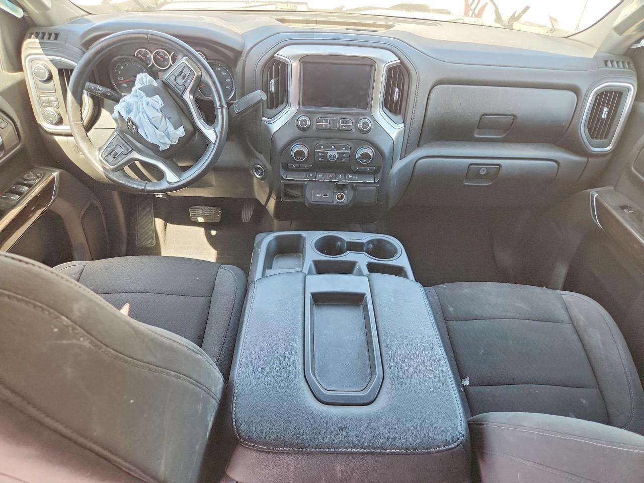 2020 Chevrolet Silverado C1500 Rst Silver vin: 3GCPWDED7LG217030