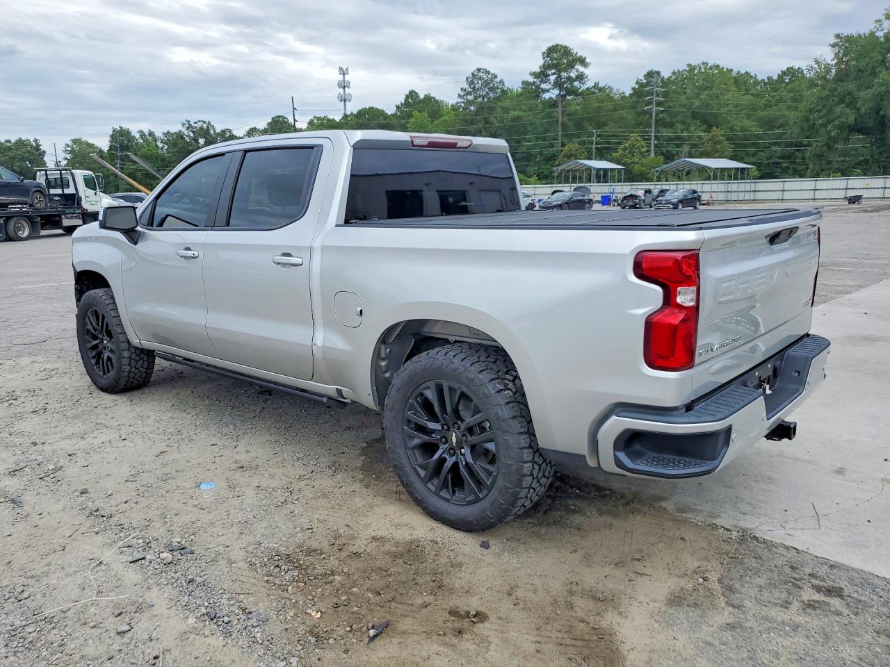 2019 Chevrolet Silverado C1500 Rst Silver vin: 3GCPWDED8KG296741